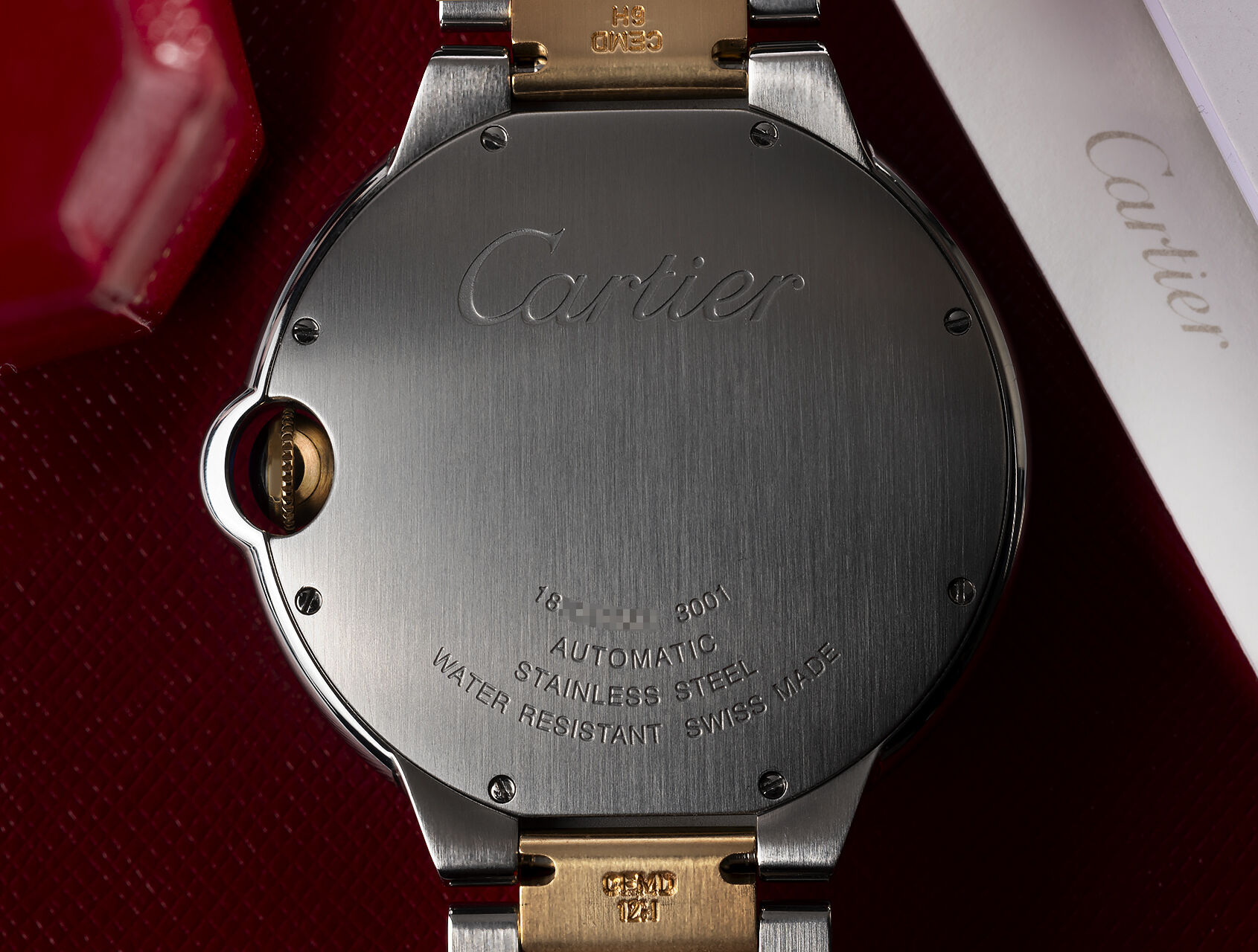 ref W69009Z3 | W69009Z3 - Gold & Steel | Cartier Ballon Bleu