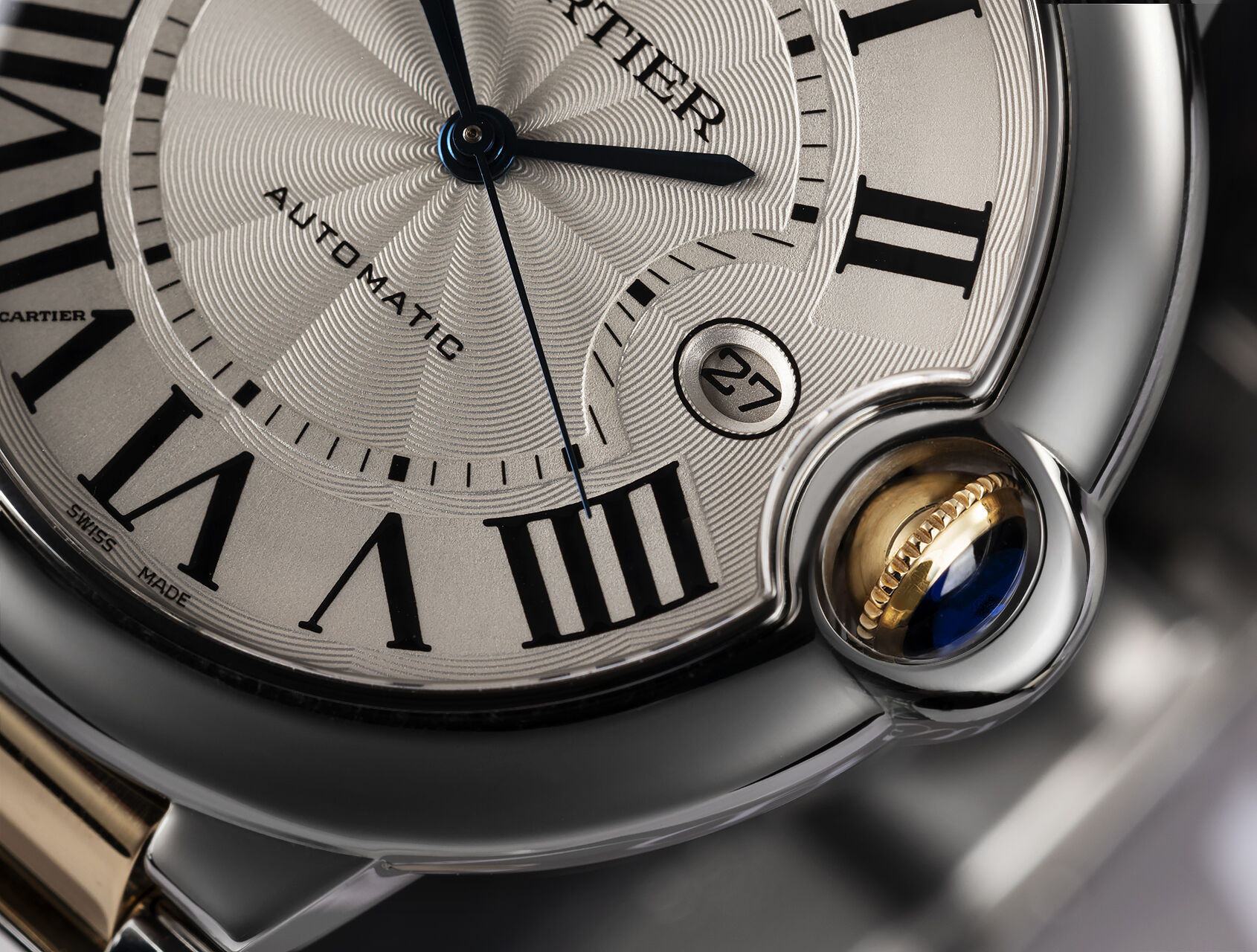 ref W69009Z3 | W69009Z3 - Gold & Steel | Cartier Ballon Bleu