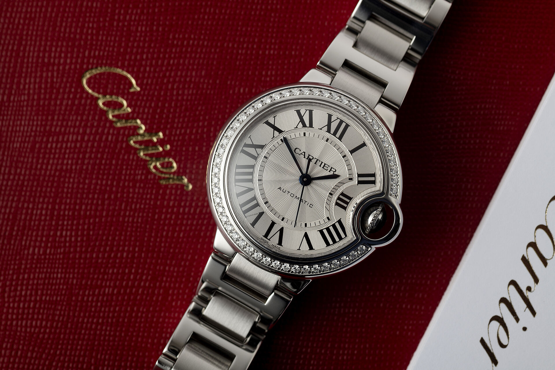 ref  W4BB0016  | Box & Certificate | Cartier Ballon Bleu