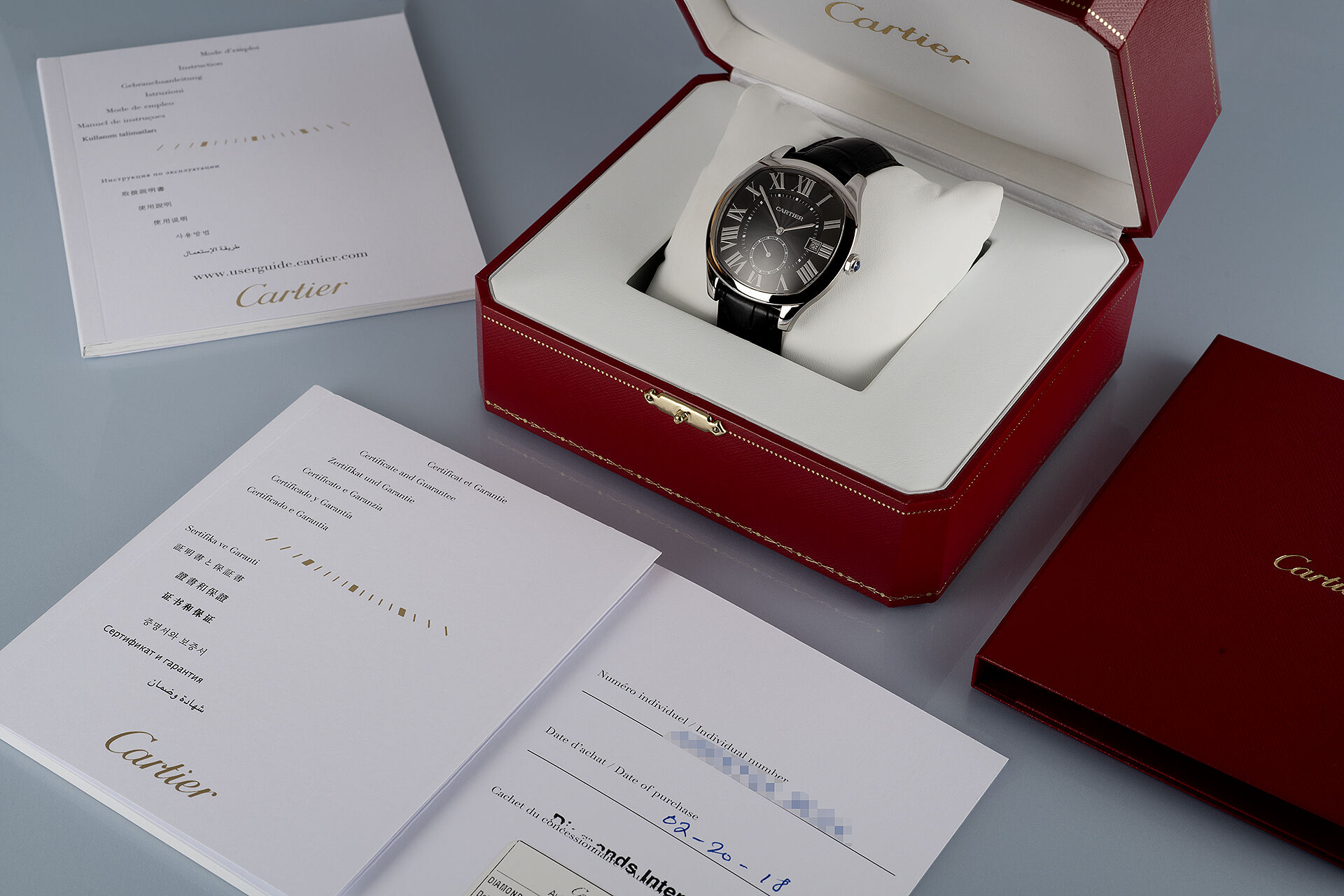 ref WSNM0009 | 41mm Large Model  | Cartier Drive De Cartier