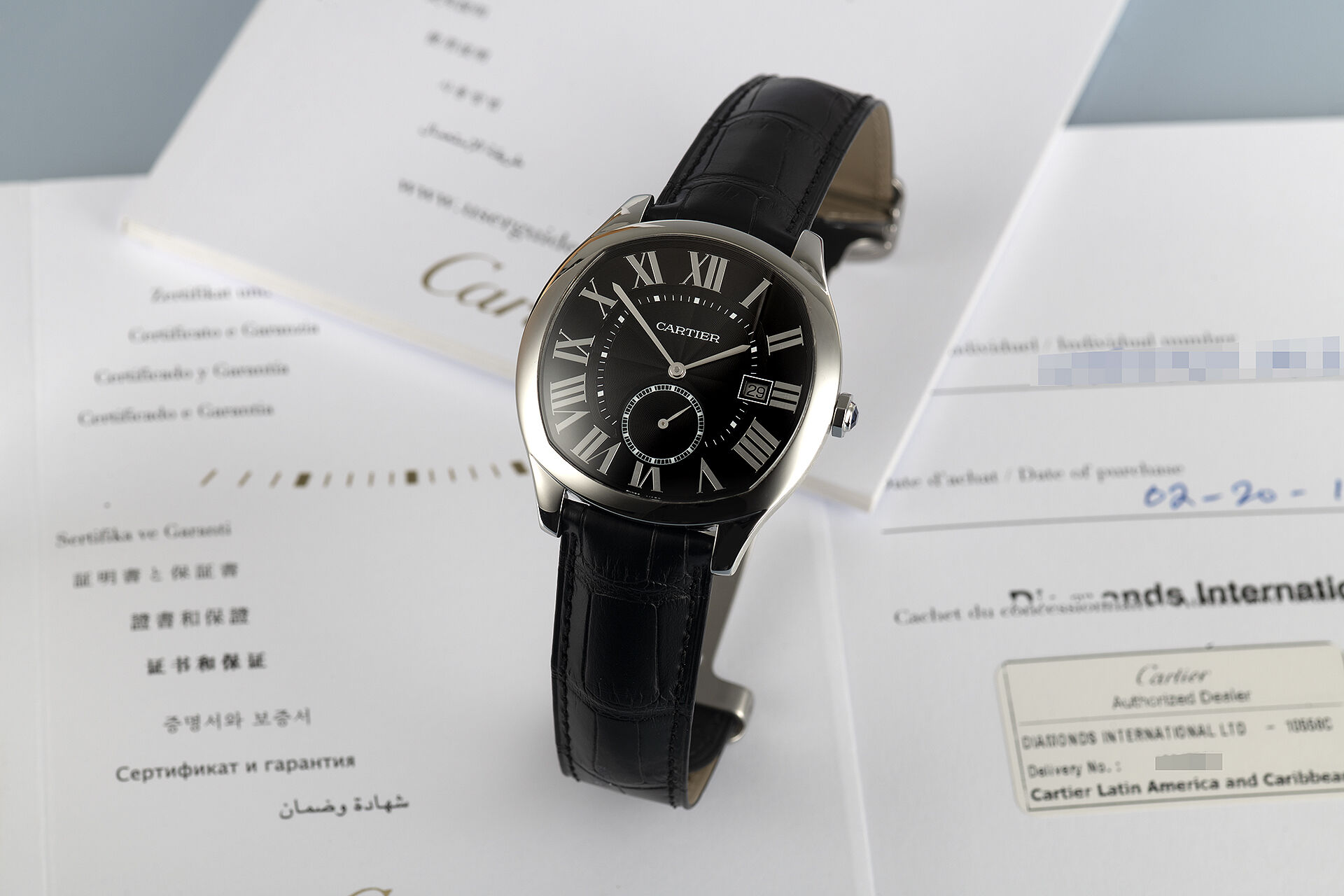 ref WSNM0009 | 41mm Large Model  | Cartier Drive De Cartier