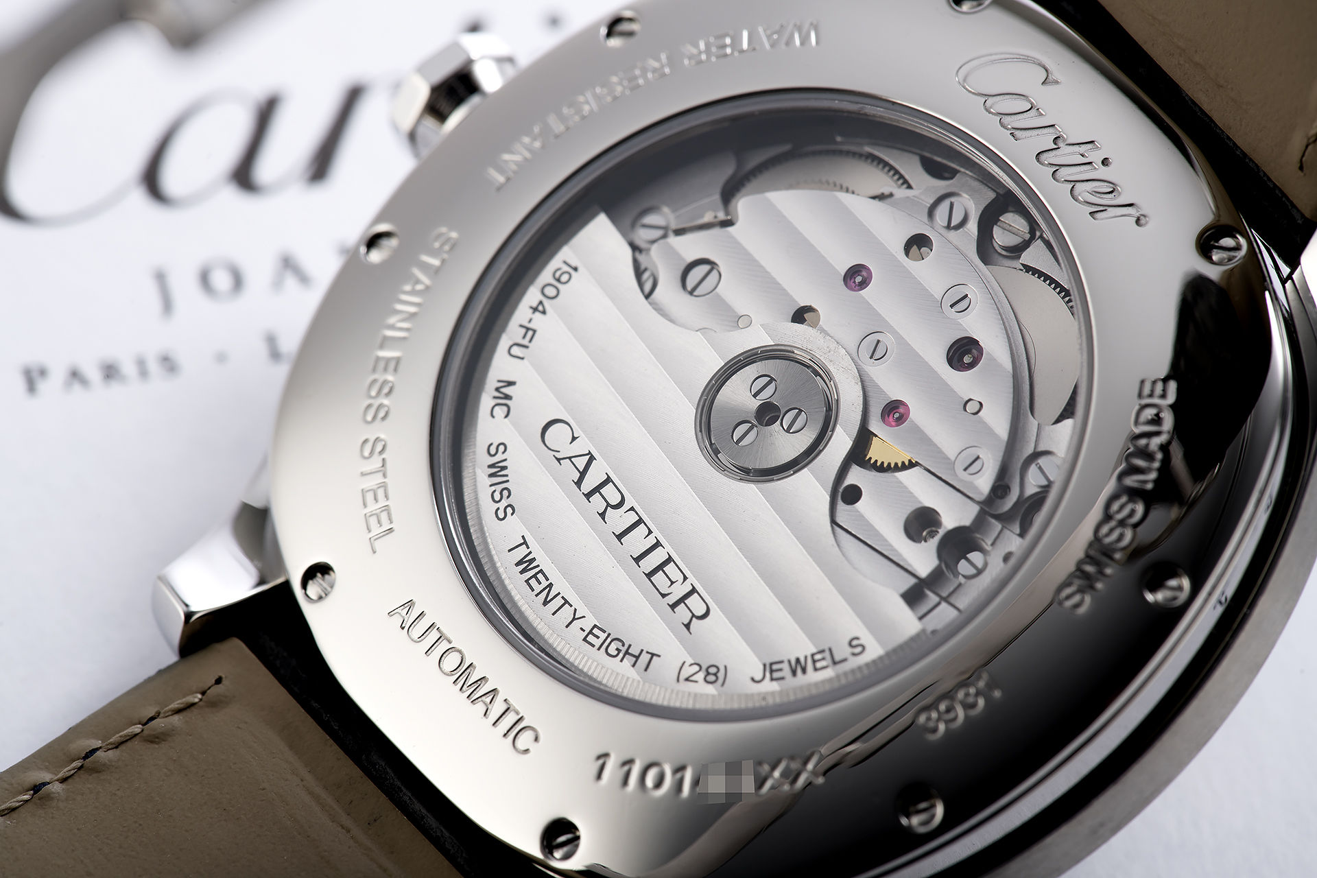 ref WSNM0005 | Box & Certificate | Cartier Drive De Cartier