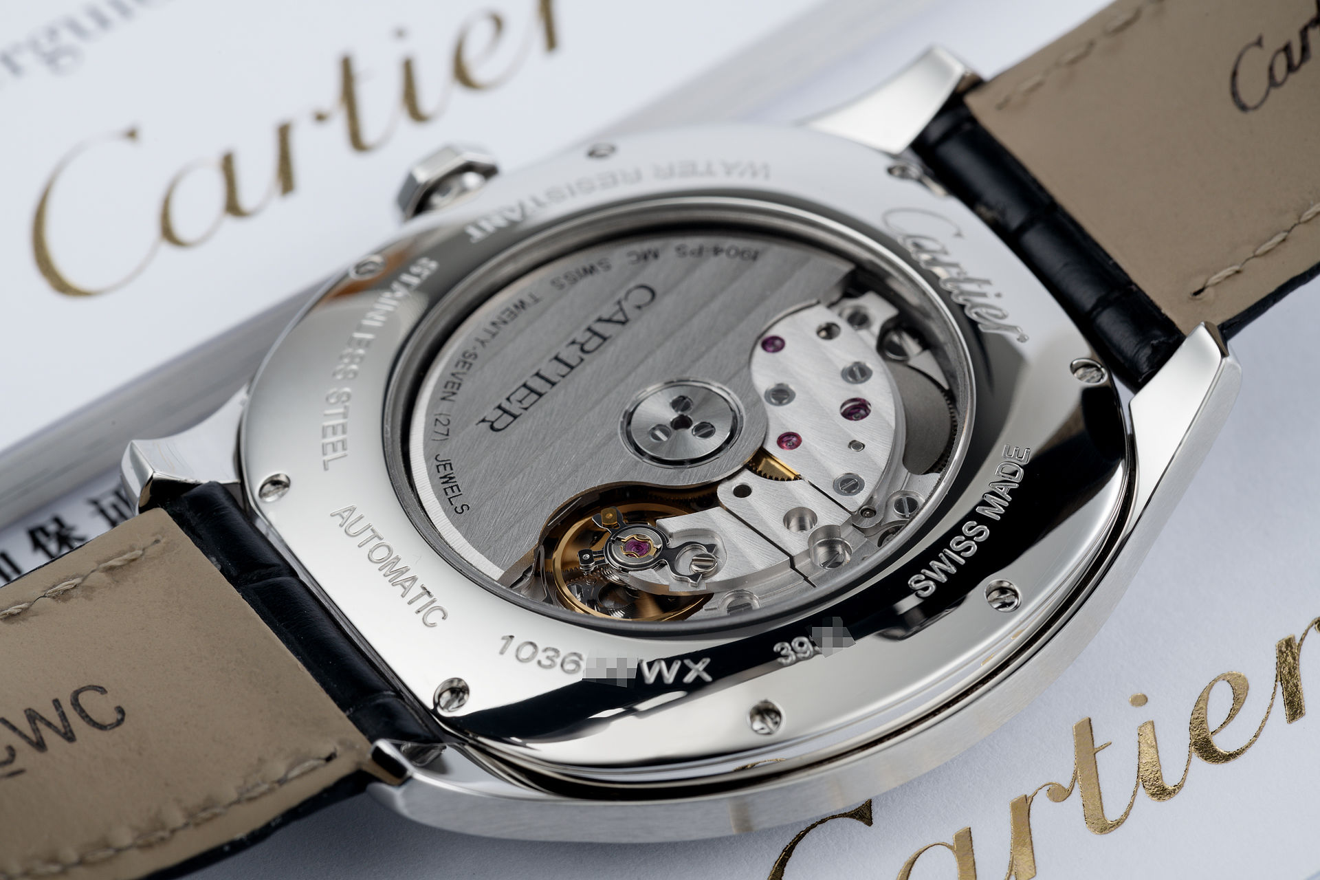 ref WSNM0009 | Box & Certificate  | Cartier Drive De Cartier