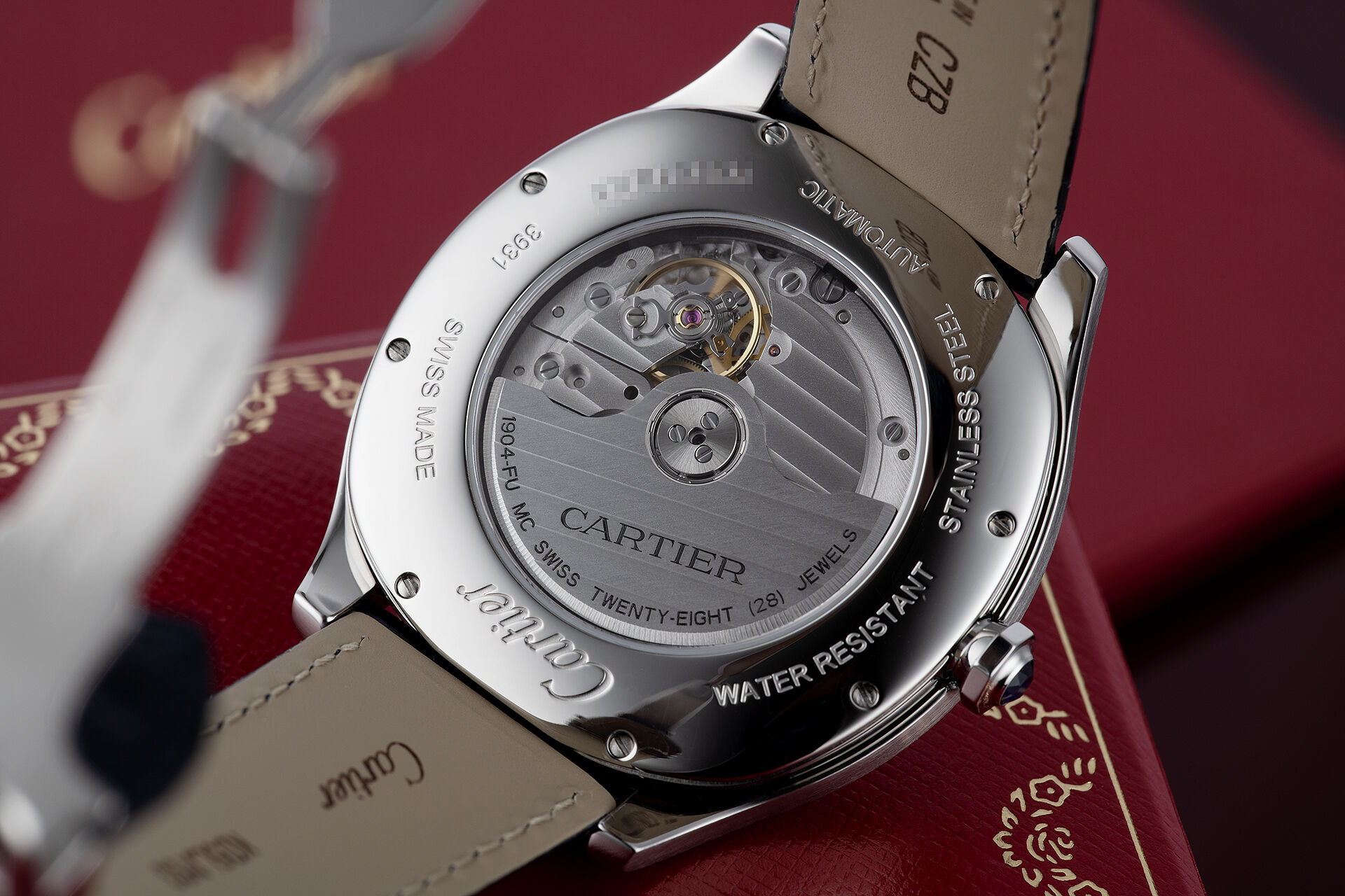 ref WSNM0005 | Retrograde Second Time Zone | Cartier Drive De Cartier