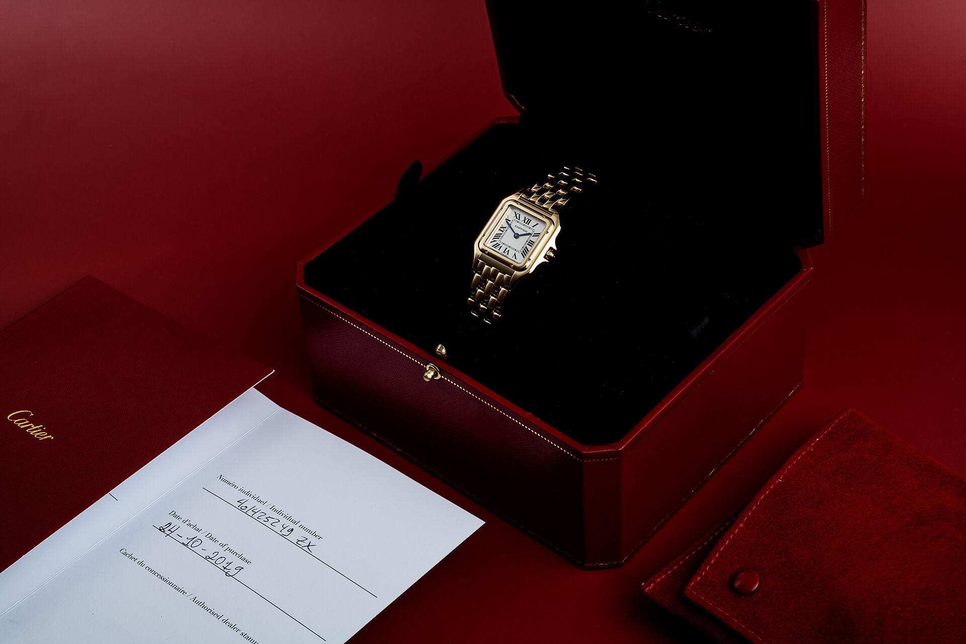 ref WGPN0009 | Yellow Gold, Latest Model  | Cartier Panthere