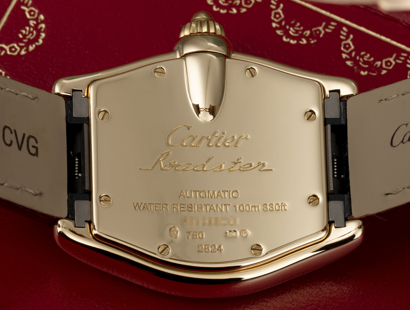 ref 2524 | 2524 - Box & Certificate  | Cartier Roadster