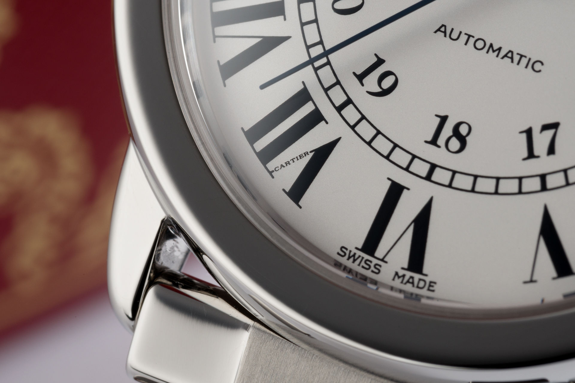 ref WSRN0012 | 36mm 'Box & Papers' | Cartier Ronde