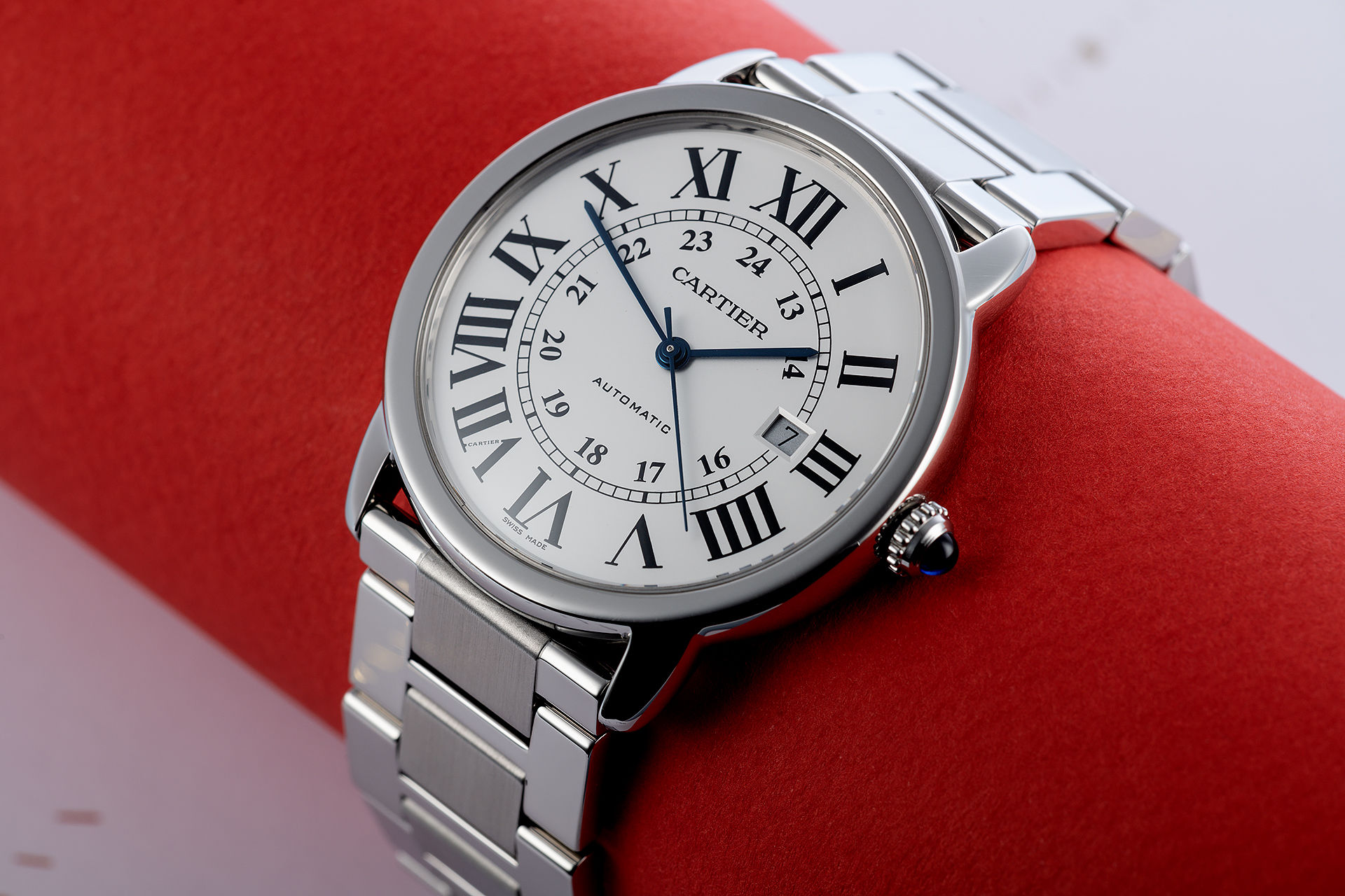 ref W6701011 | 'Automatic' Box & Papers | Cartier Ronde Solo