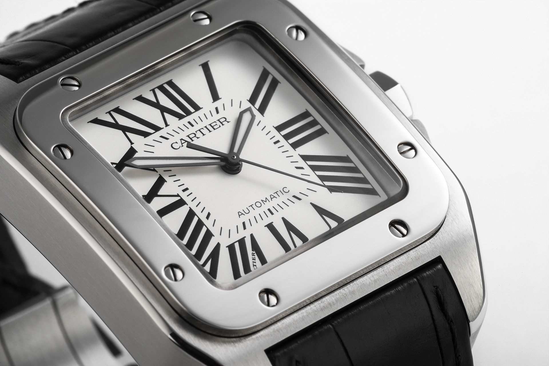 ref W20073X8 | Extra Large 'Full Set' | Cartier Santos 100