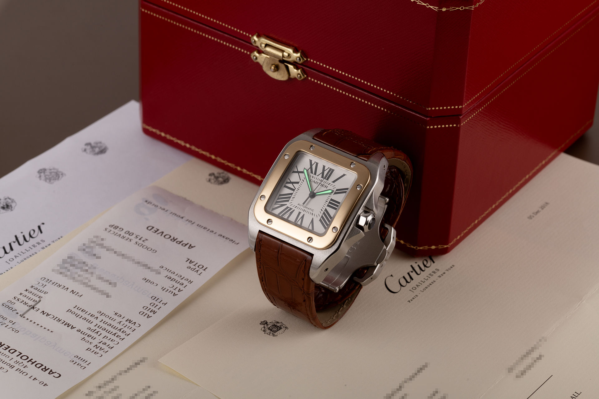 Gold & Steel XL | ref W20072X7 | Cartier Santos 100