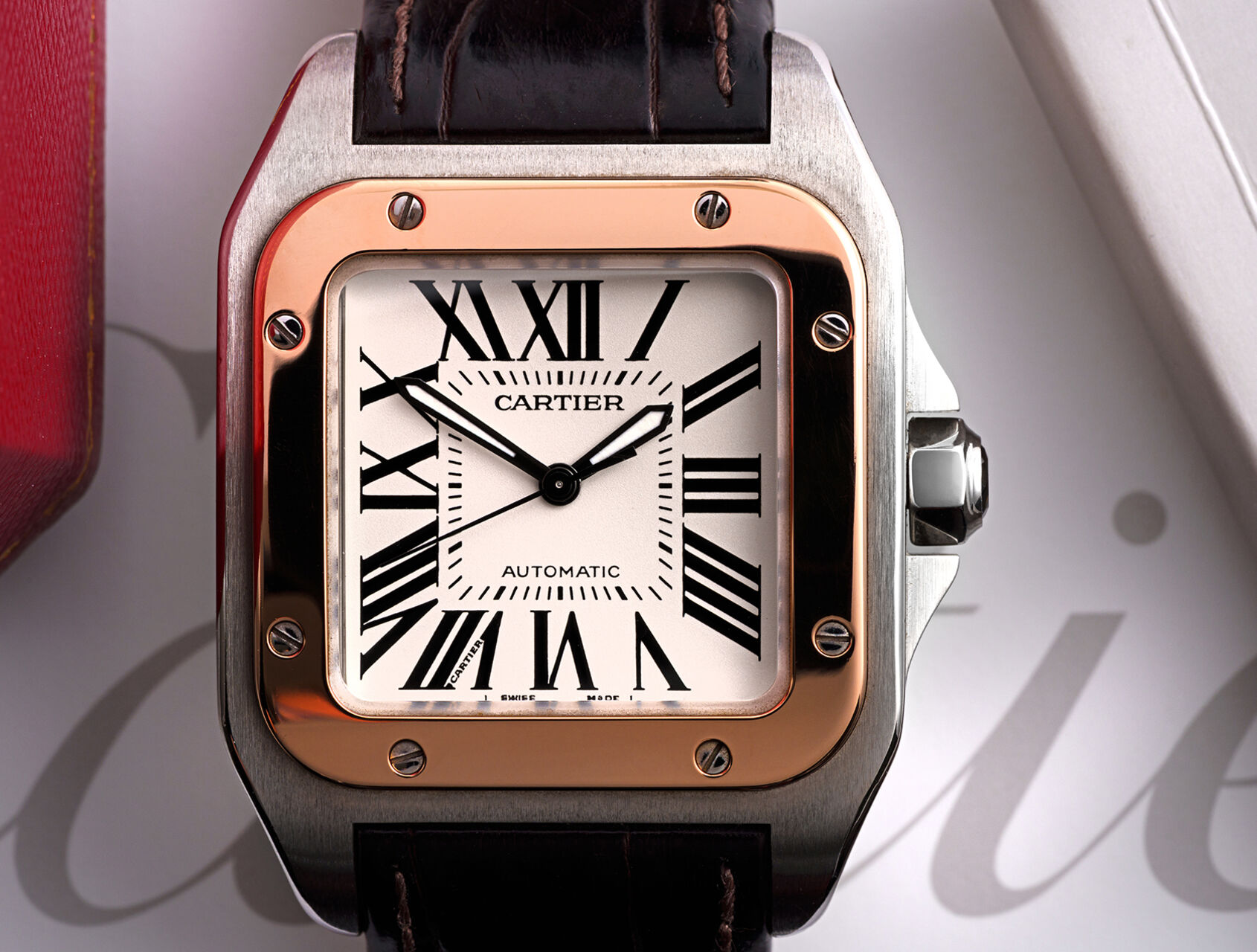 ref 2878 | Santos 100 | Cartier Santos 100