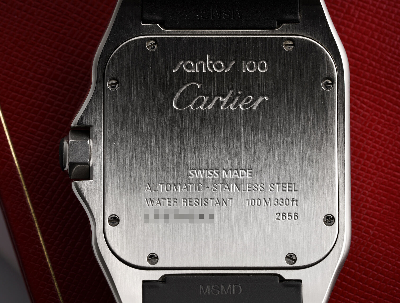 ref W20121U2 | Santos 100 | Cartier Santos 100