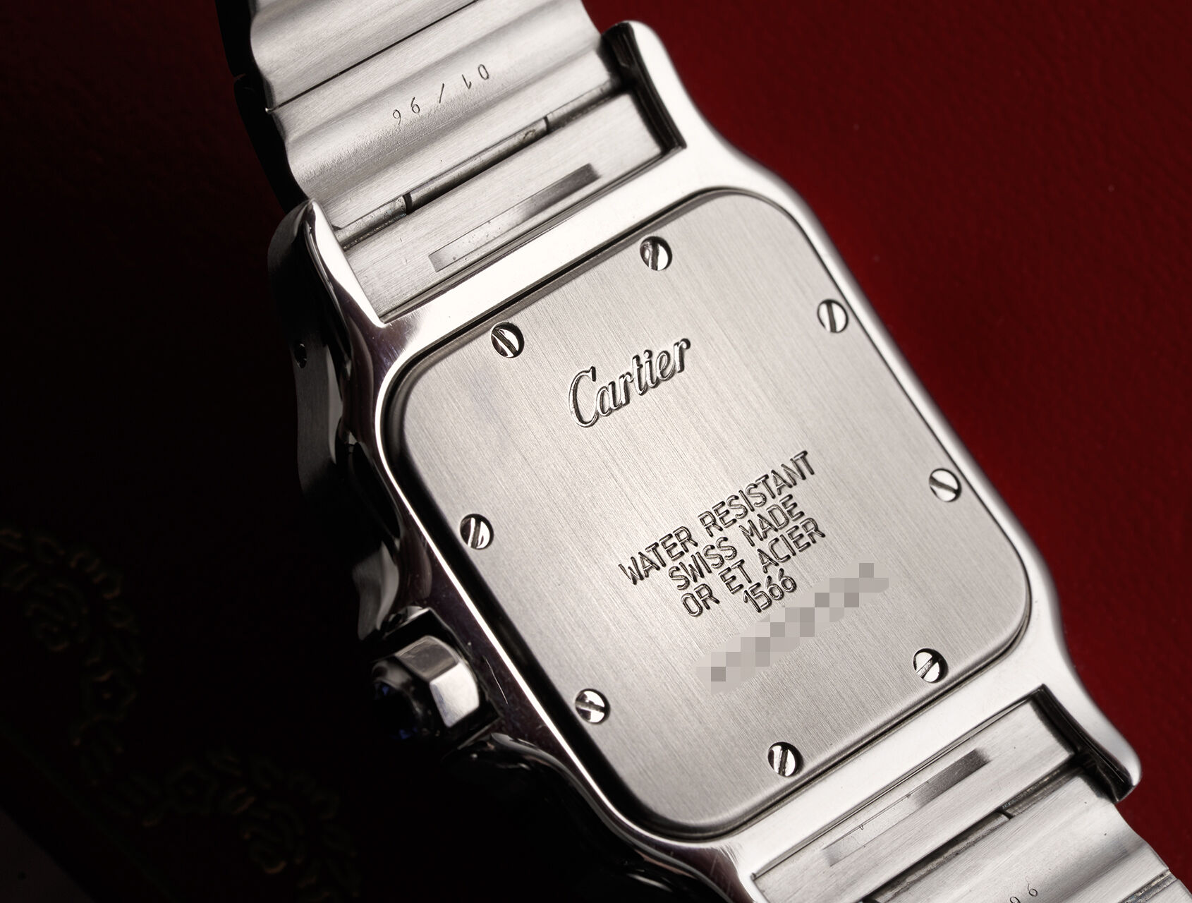 ref 1566 | 1566 - Gold & Steel | Cartier Santos 