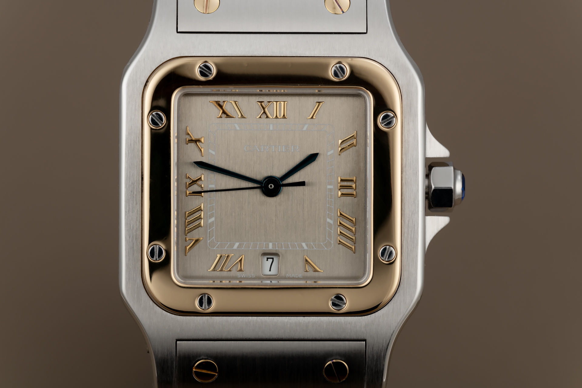 ref 1566 | 18ct Gold & Steel | Cartier Santos 