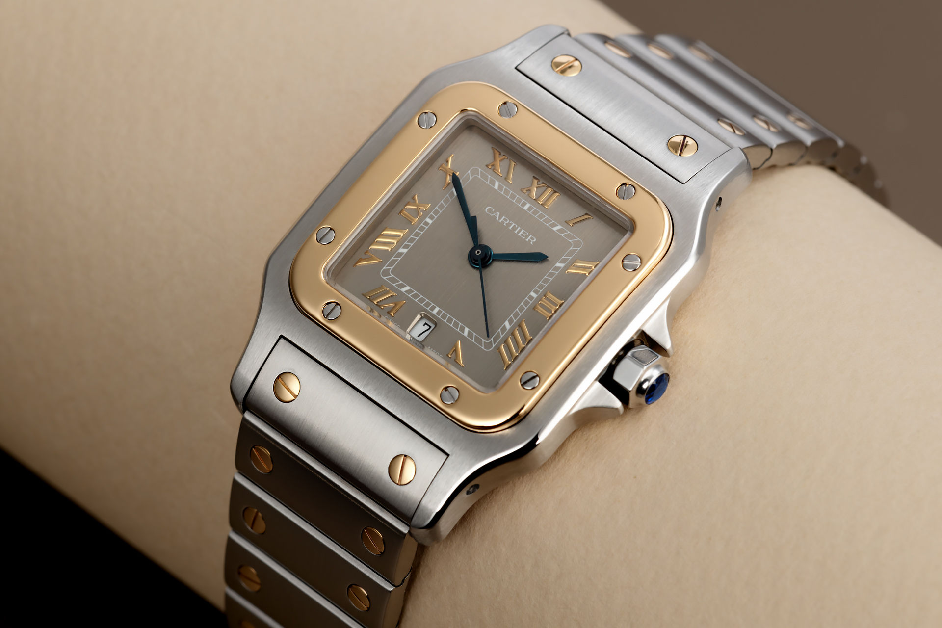 ref 1566 | 18ct Gold & Steel | Cartier Santos 