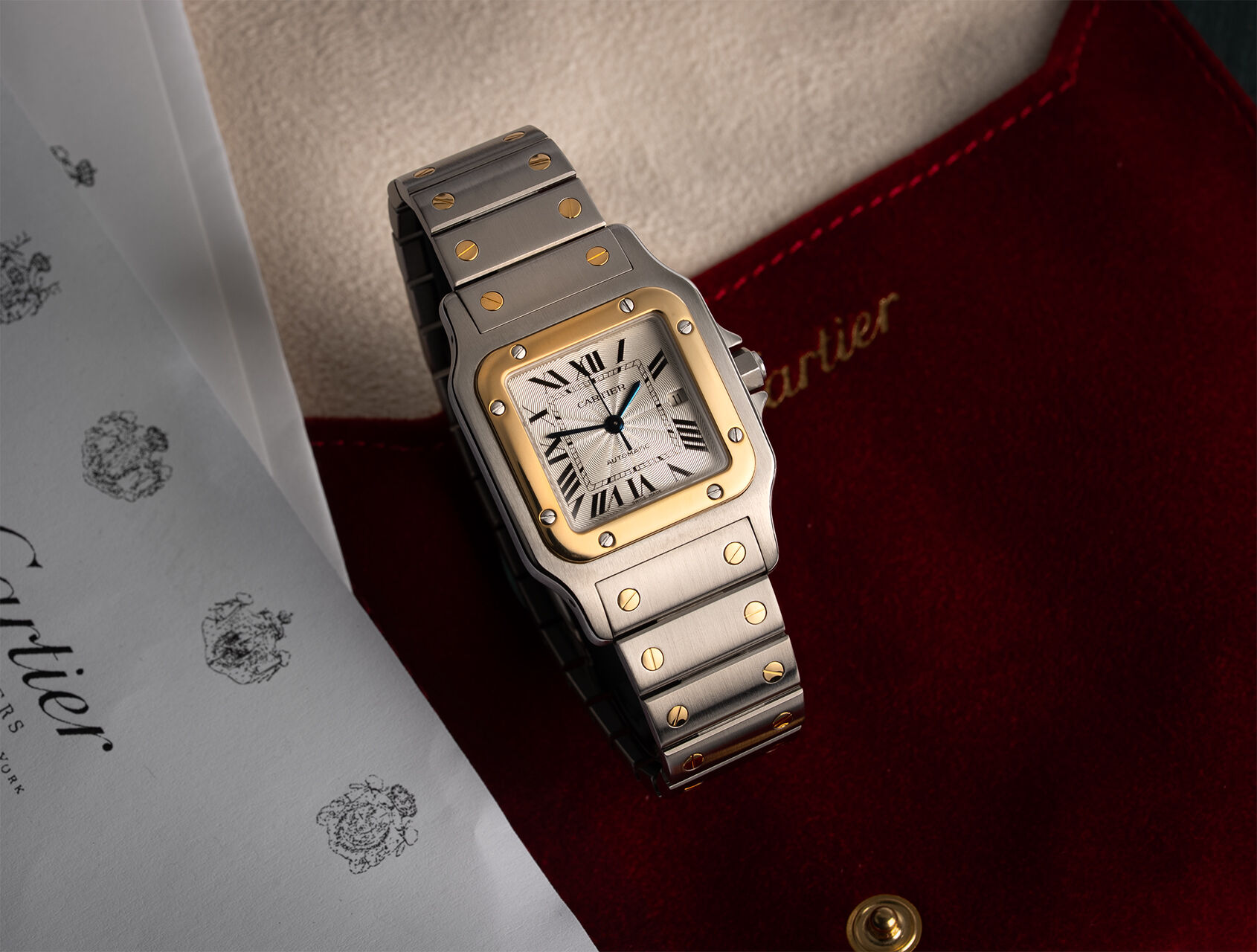 ref 2319 | 2319 - Cartier Service Warranty  | Cartier Santos 
