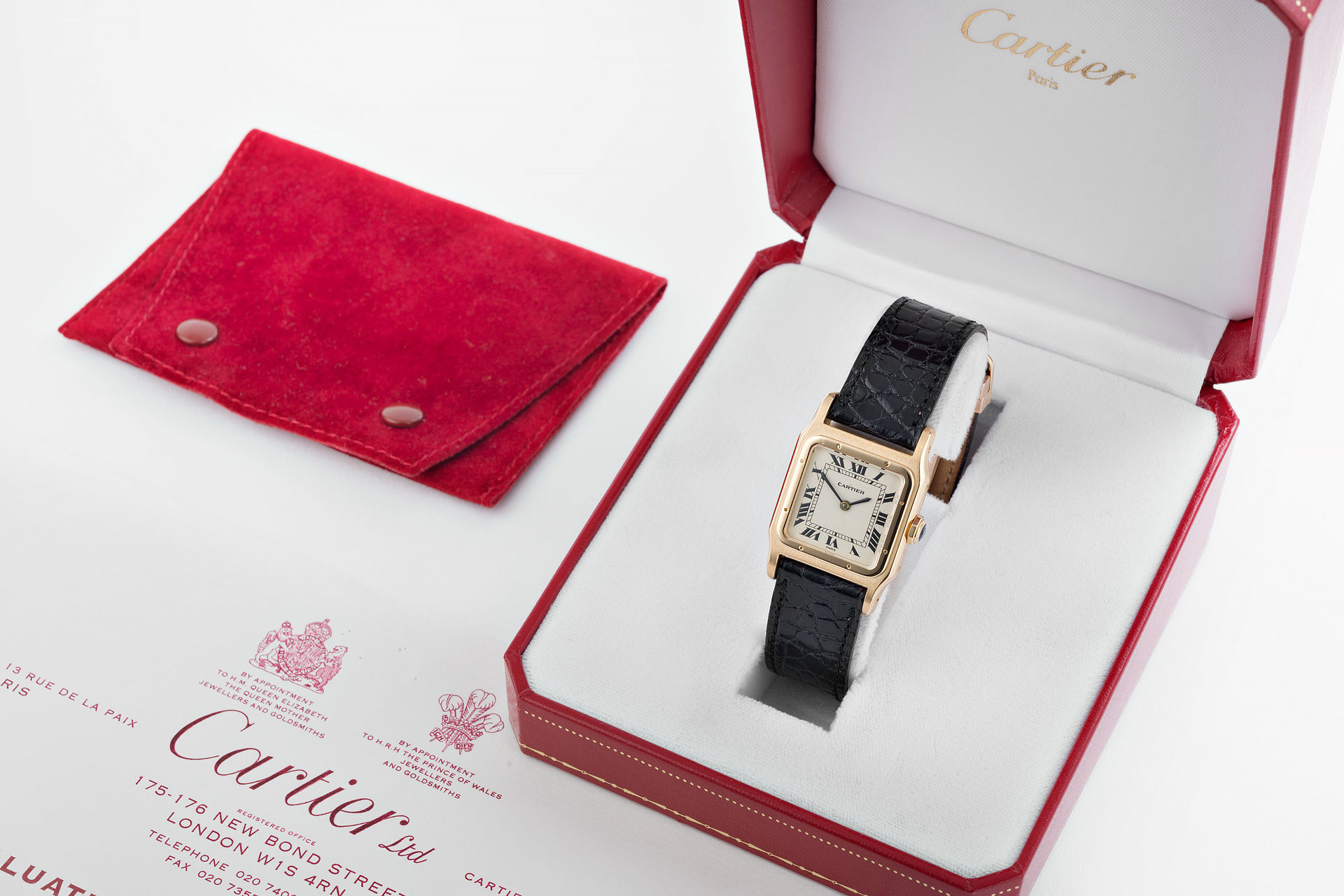  | 18ct Yellow Gold Vintage Model | Cartier Santos-Dumont