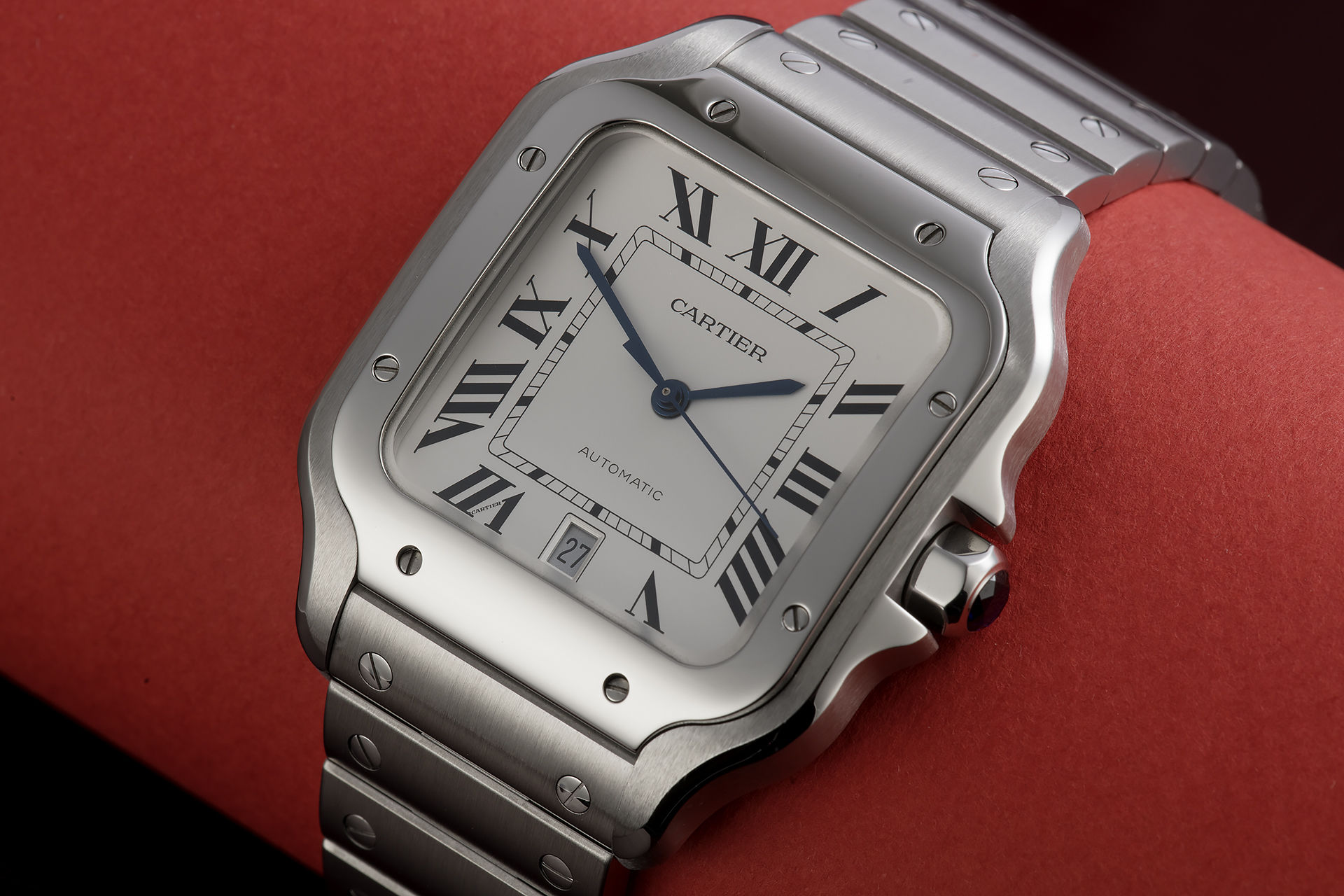 ref WSSA0018 | Interchangeable Strap & Bracelet | Cartier Santos 