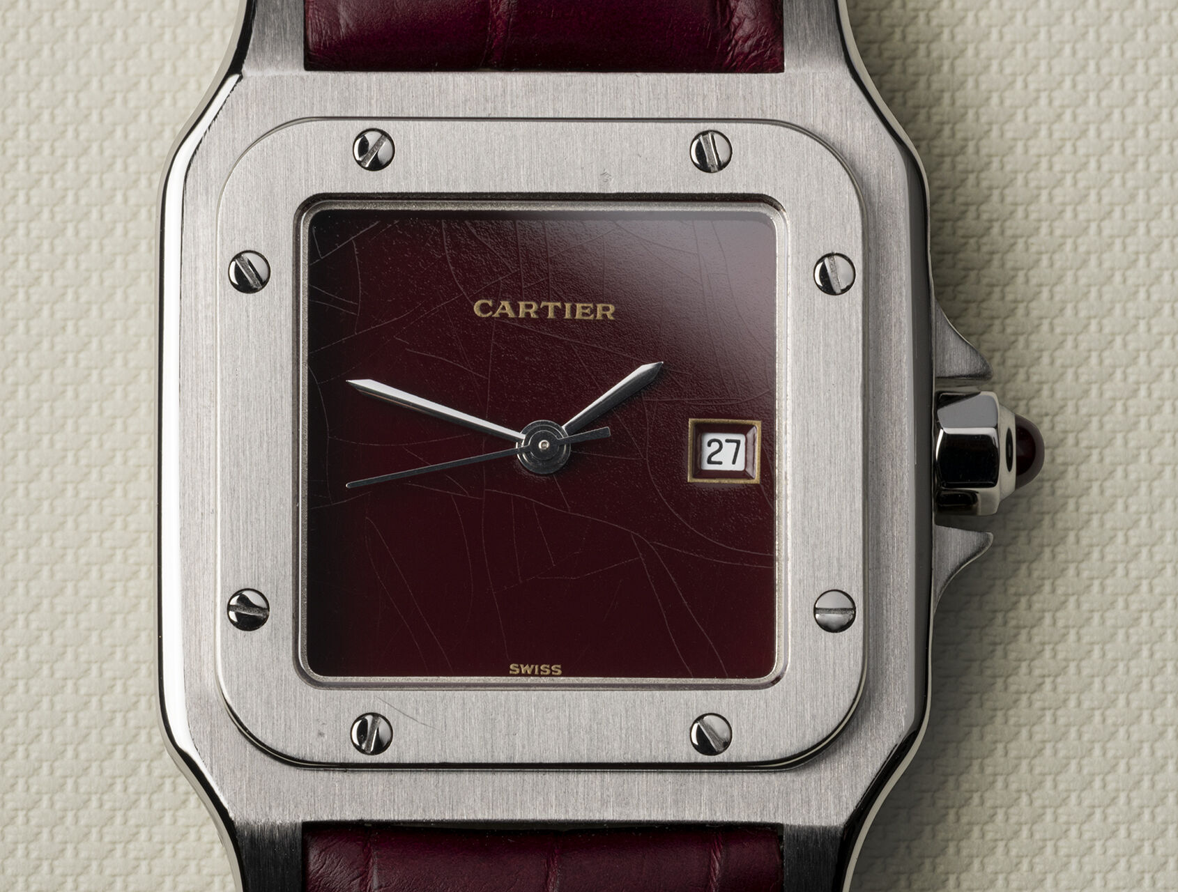 ref 2960 | Rouge 'Spider' Dial | Cartier Santos 