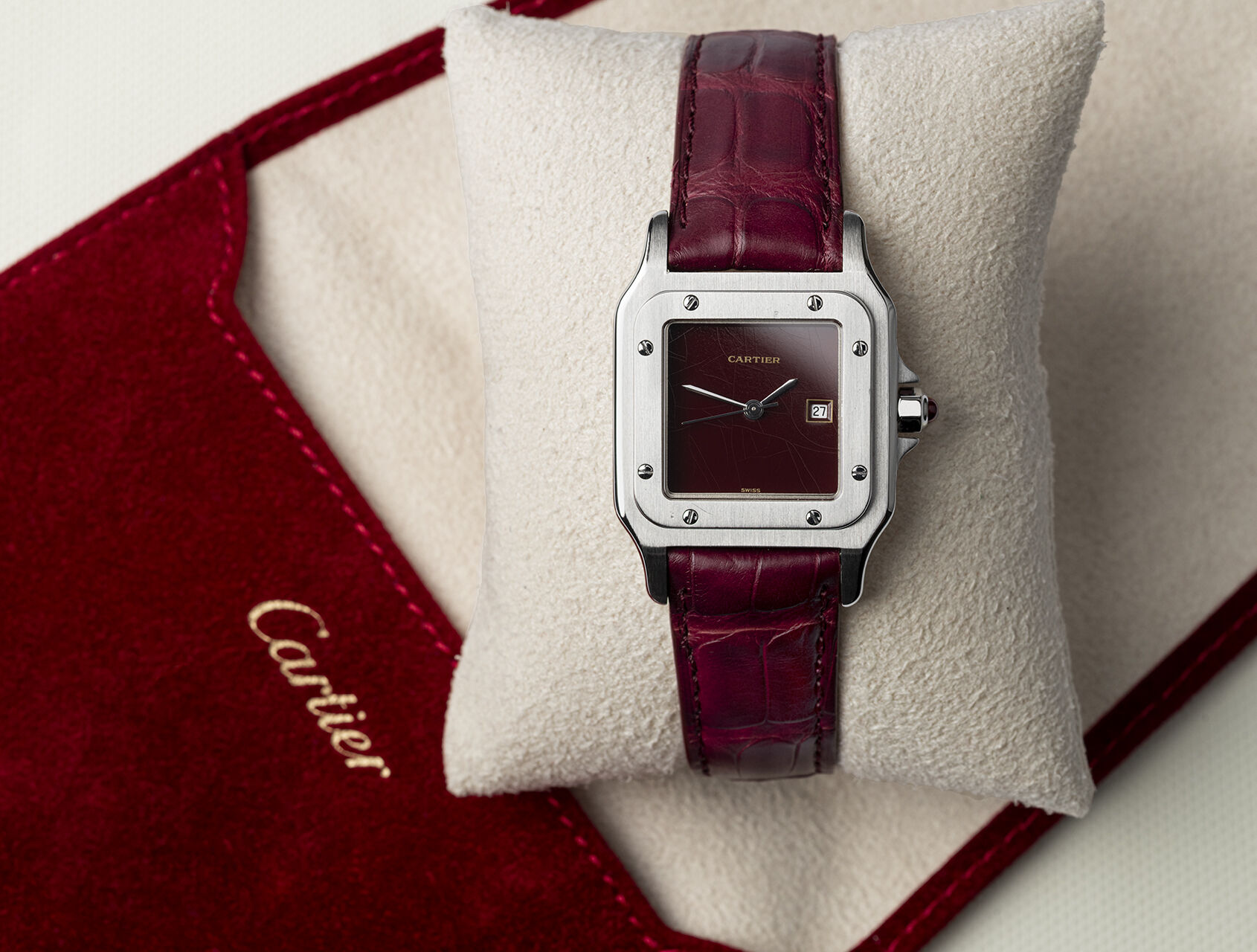 ref 2960 | Rouge 'Spider' Dial | Cartier Santos 