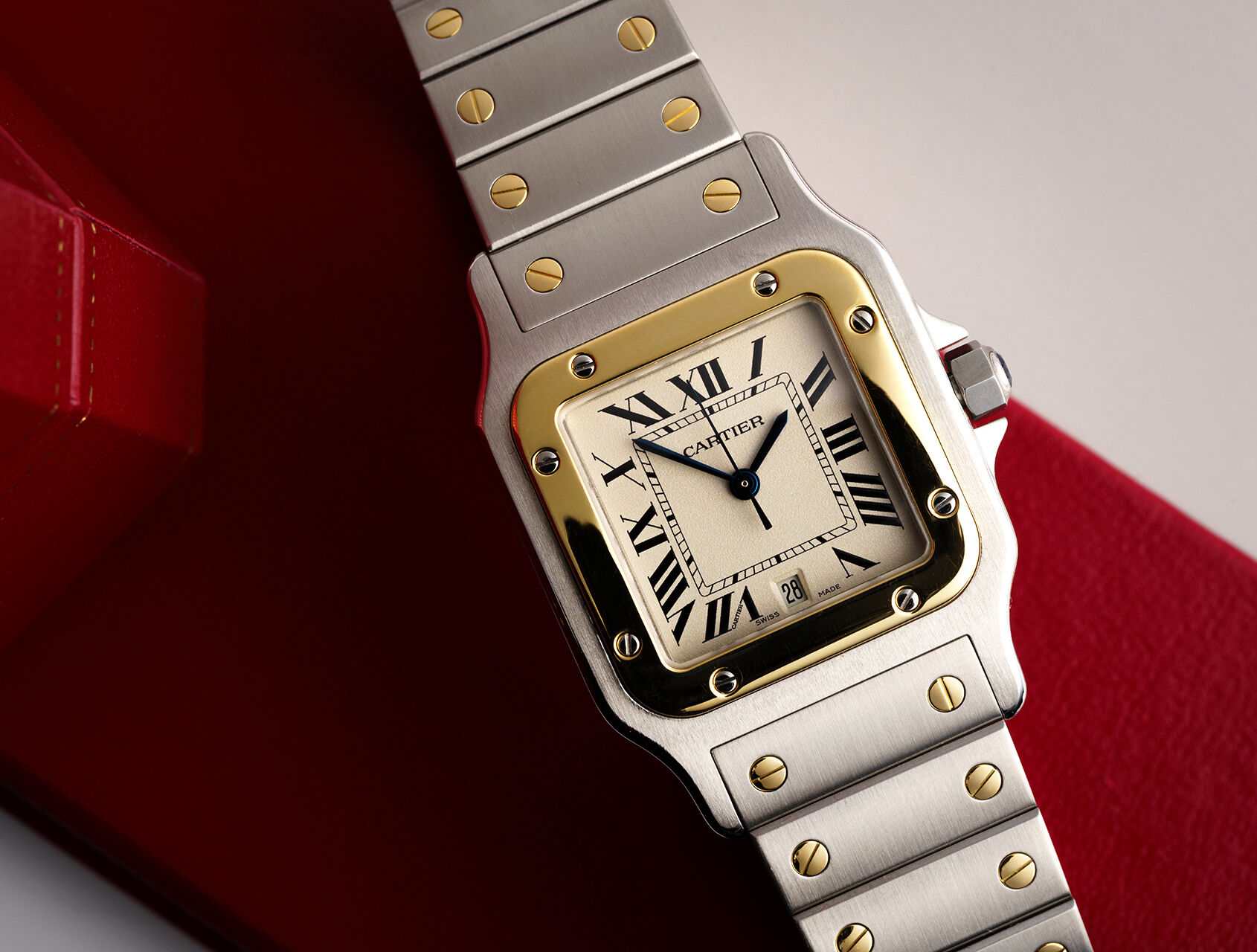 ref 1566 | Santos Galbee | Cartier Santos 