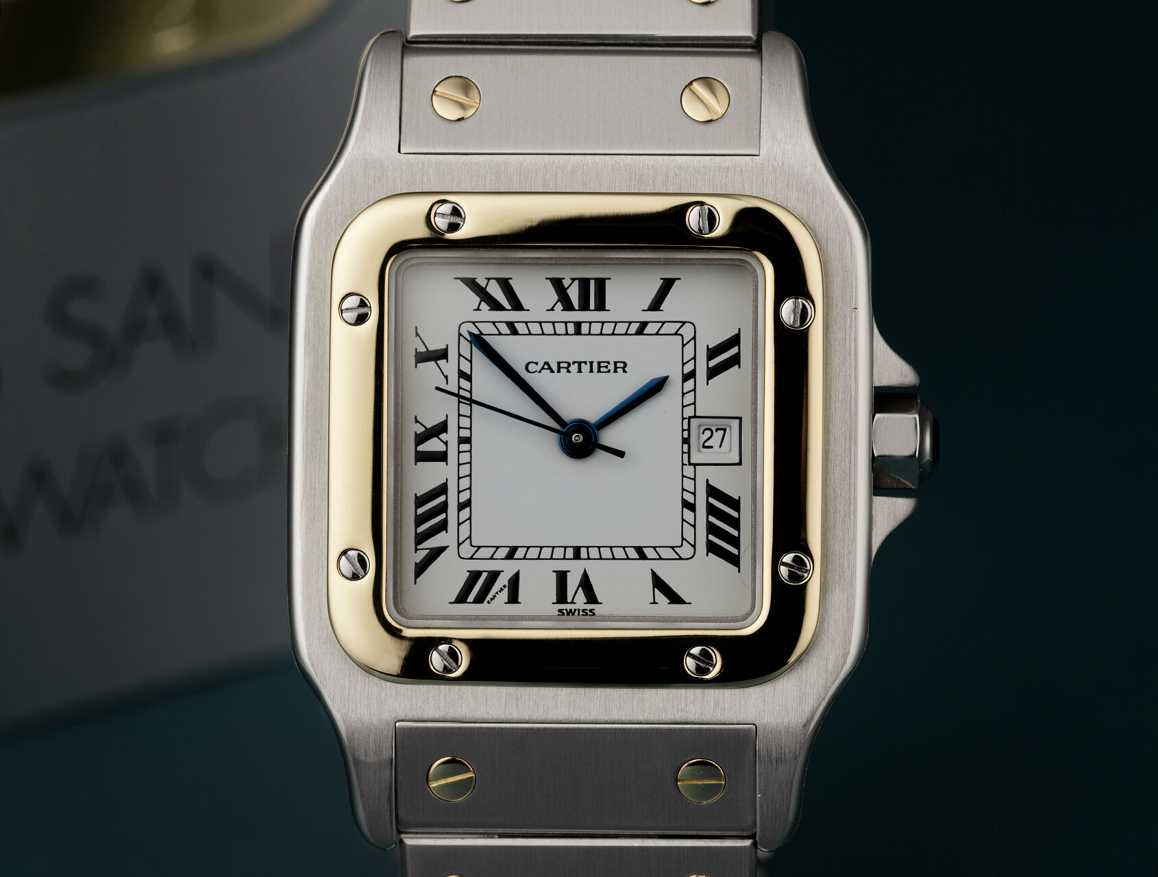 ref 1553 | Vintage Model | Cartier Santos 