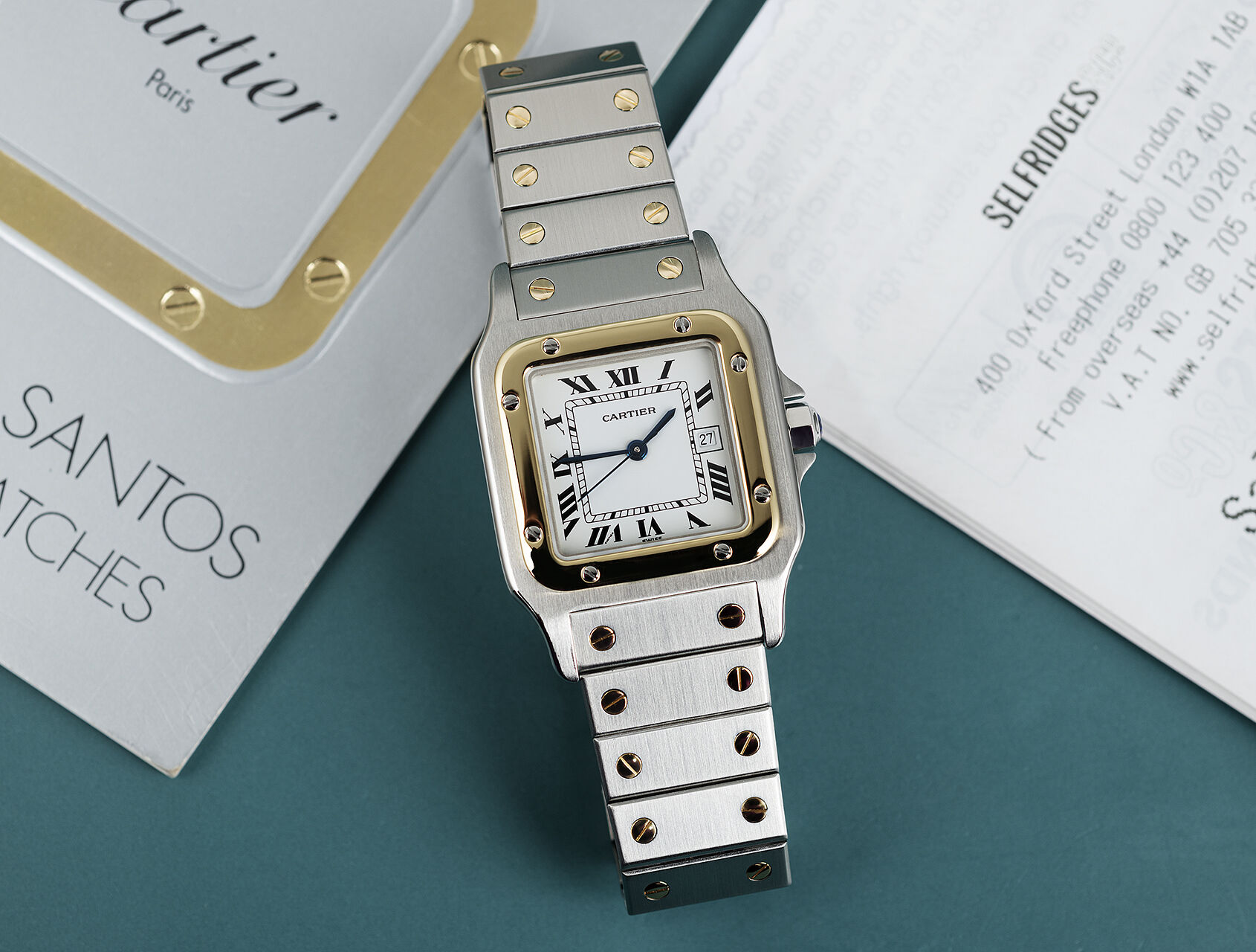 ref 1553 | Vintage Model | Cartier Santos 