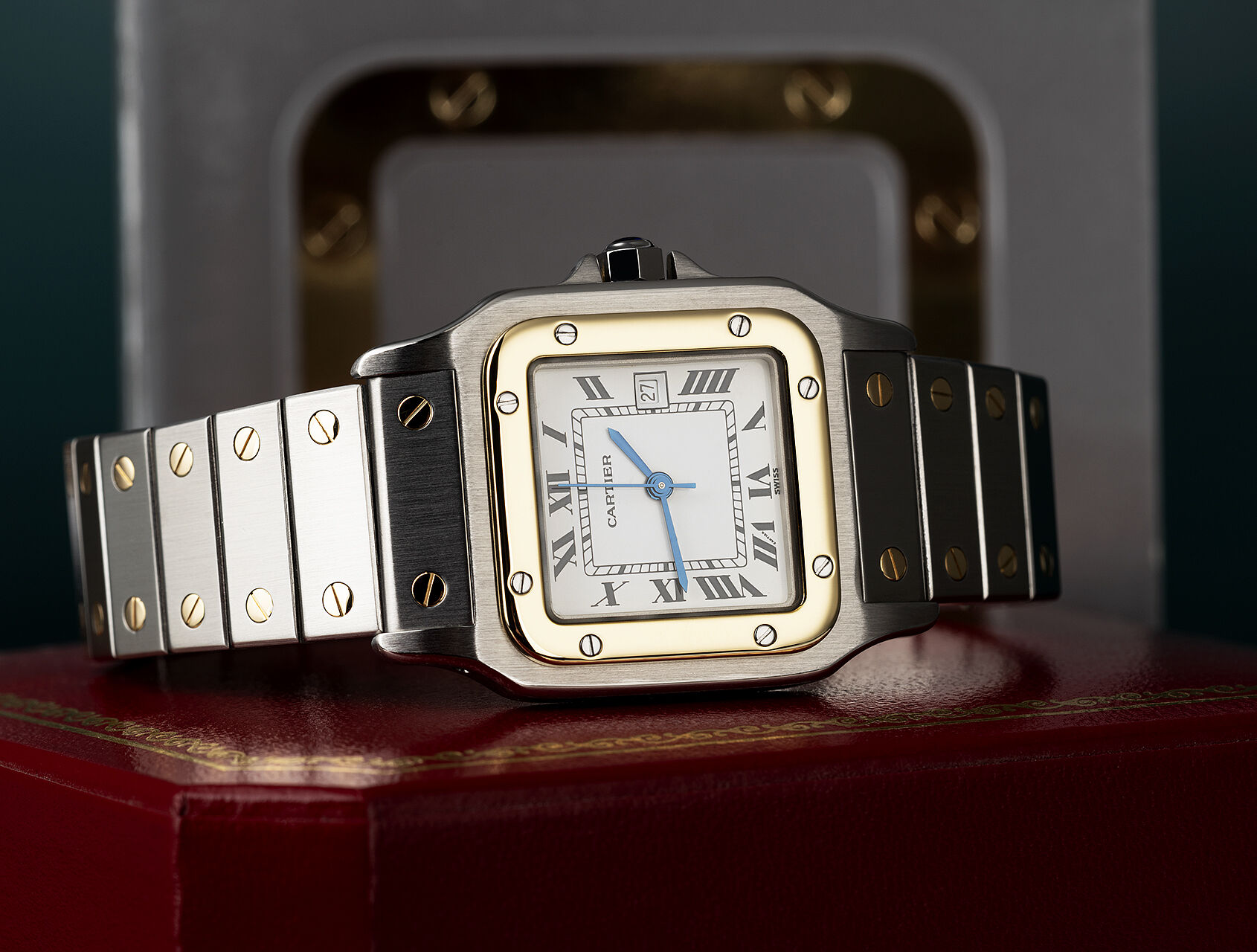 ref 1553 | Vintage Model | Cartier Santos 