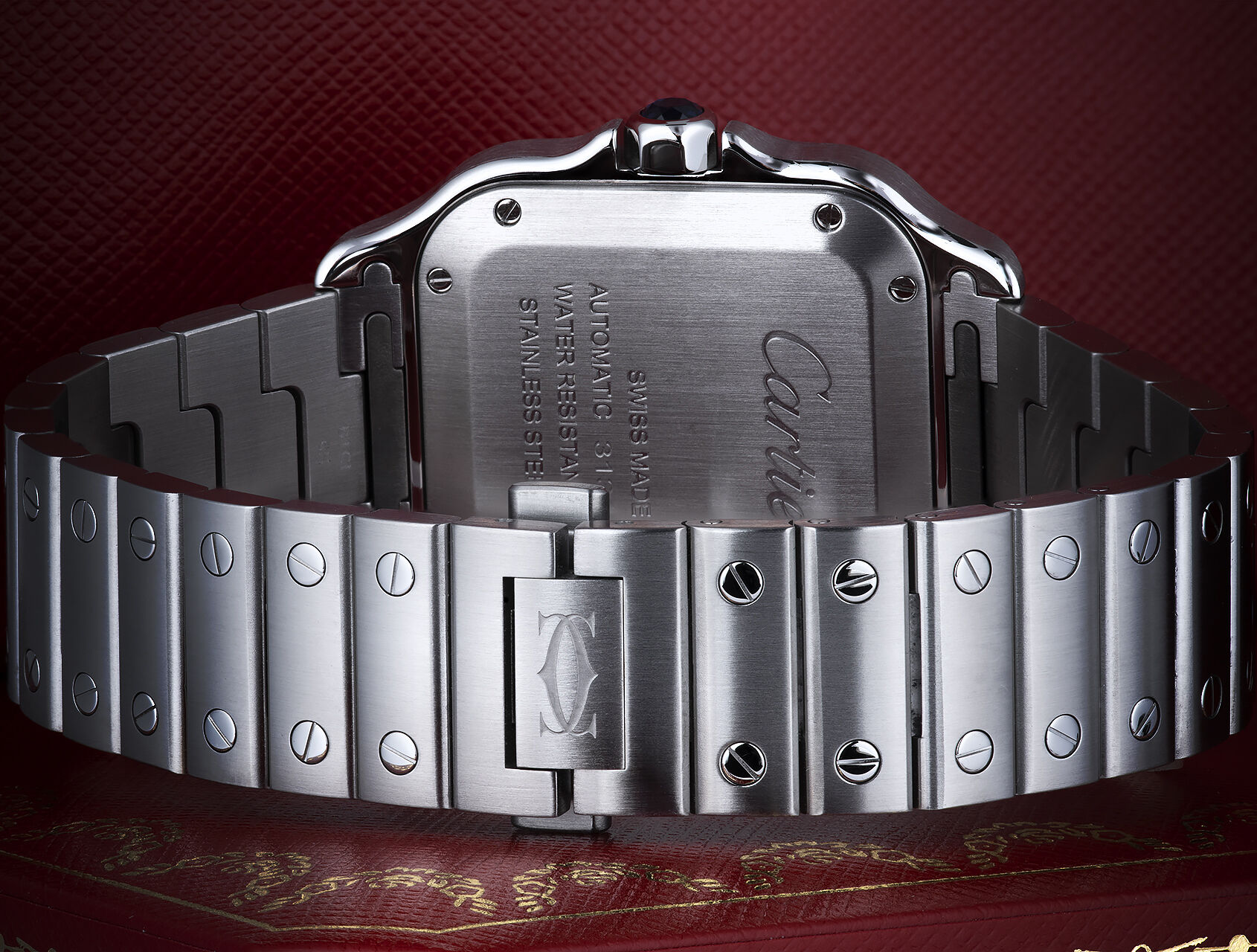 ref WSSA0029 | WSSA0029 - Medium Size | Cartier Santos 