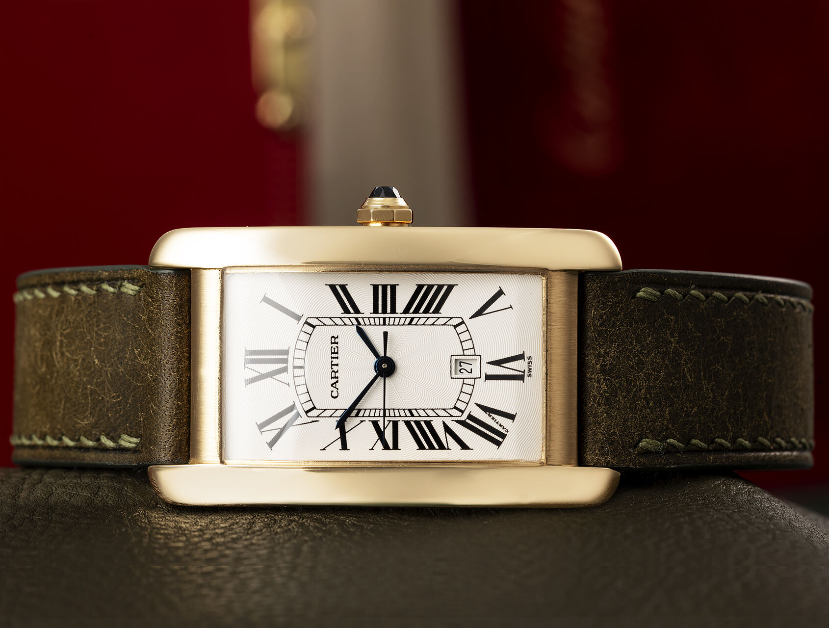 ref 1740 | 1740 - 18ct Yellow Gold | Cartier Tank Américaine