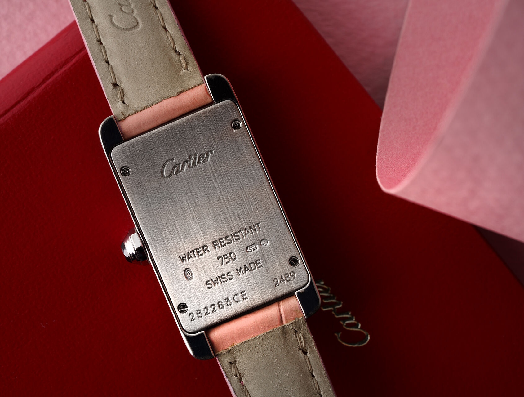 ref 2489 | 2489 - White Gold | Cartier Tank Américaine