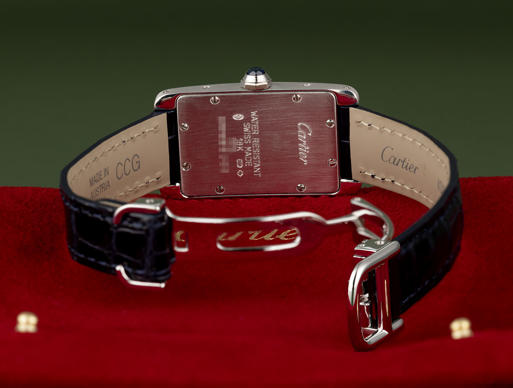 ref 1713 | Cartier Service Wrranty | Cartier Tank Américaine