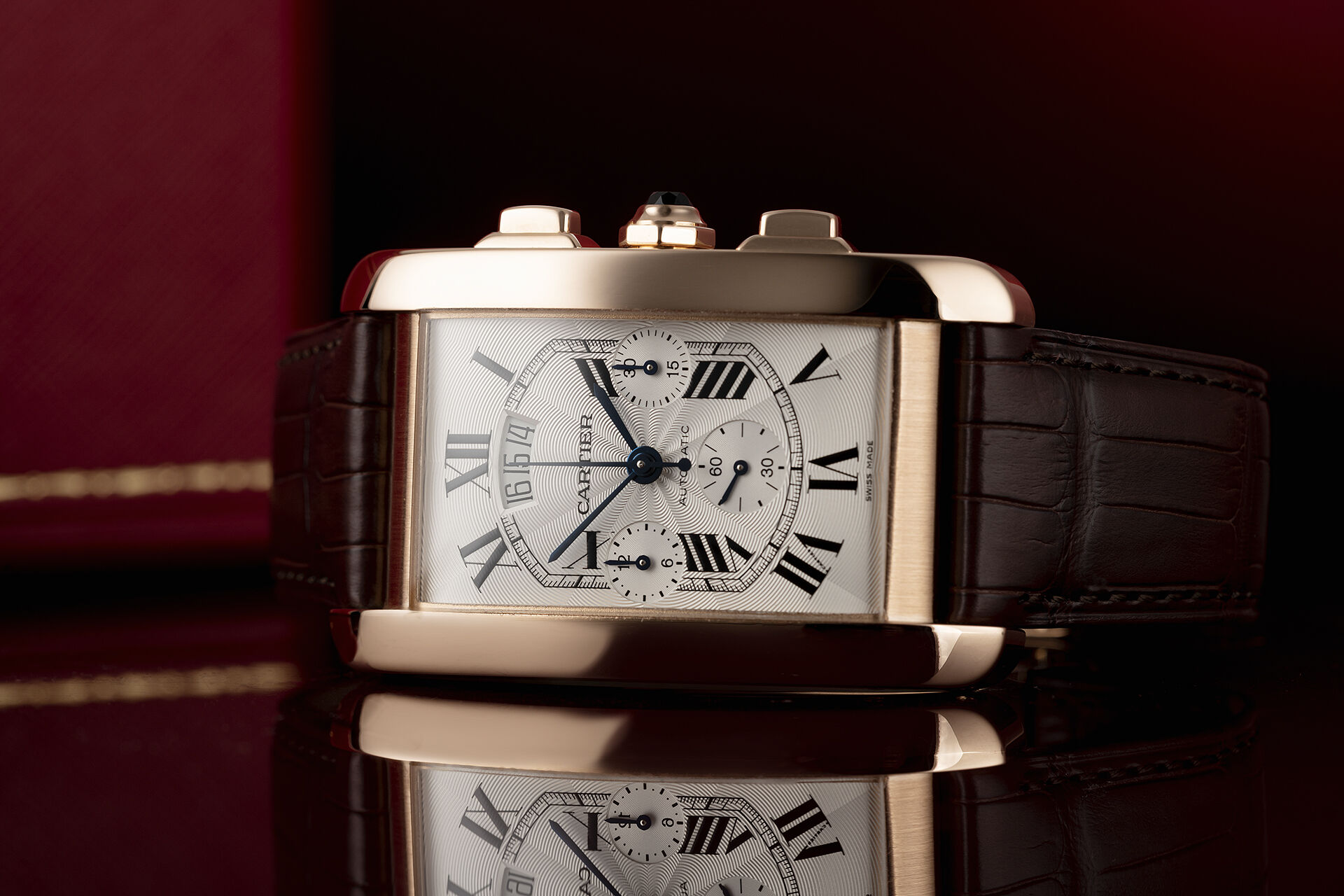 ref W2609356 | Automatic 'Chronograph' XL | Cartier Tank Américaine