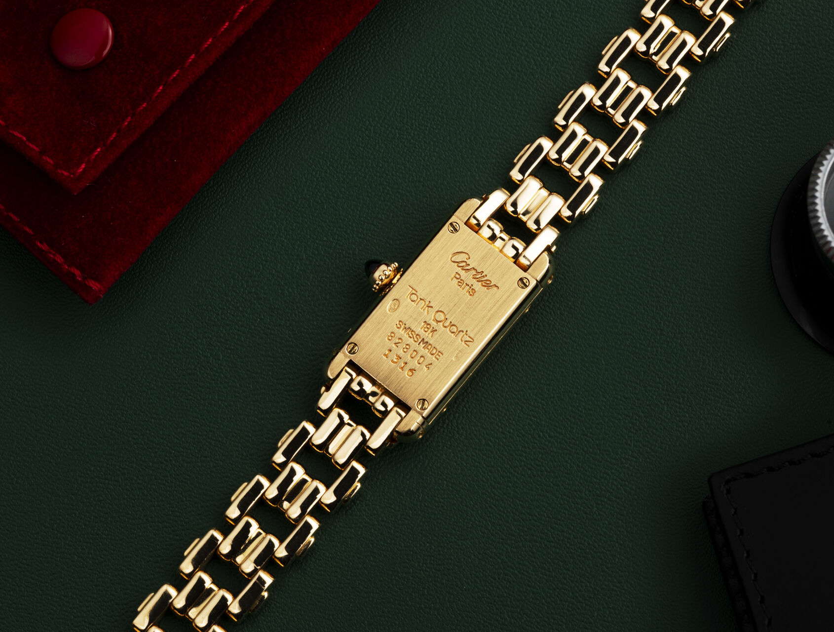 ref 1316 | 1316 - Yellow Gold | Cartier Tank Allongée 