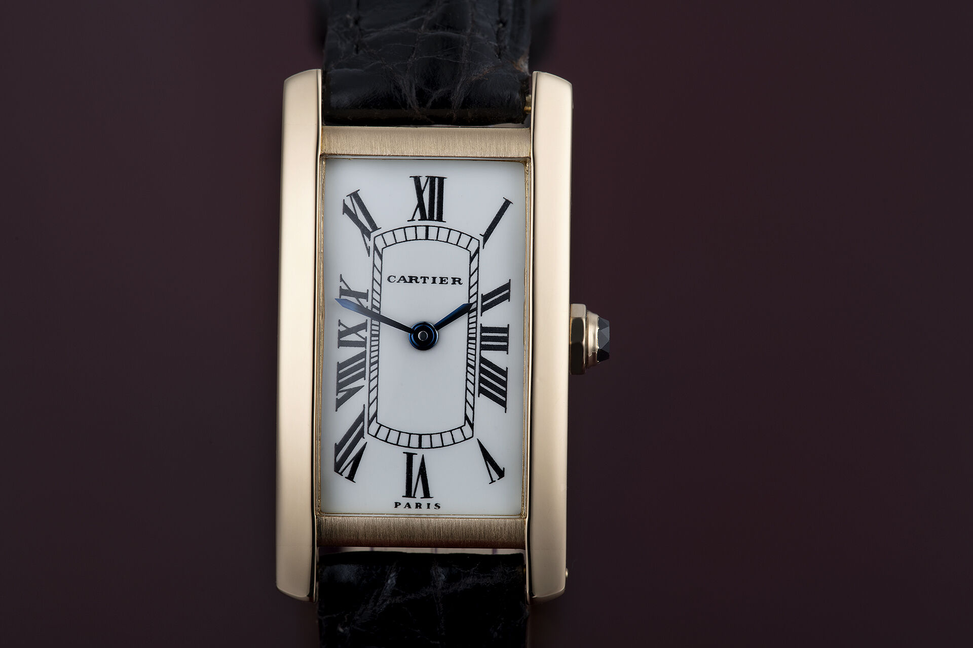  | Yellow Gold 'Paris Dial' | Cartier Tank Cintrée