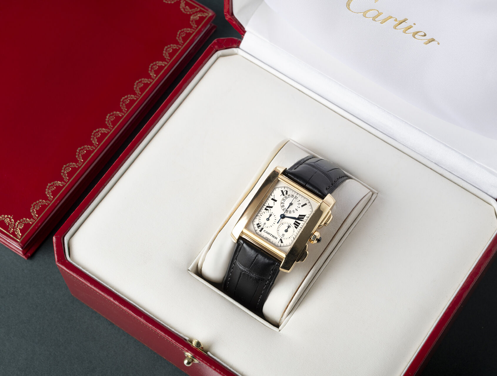 ref 1830 | 1830 - Chronoreflex | Cartier Tank Française
