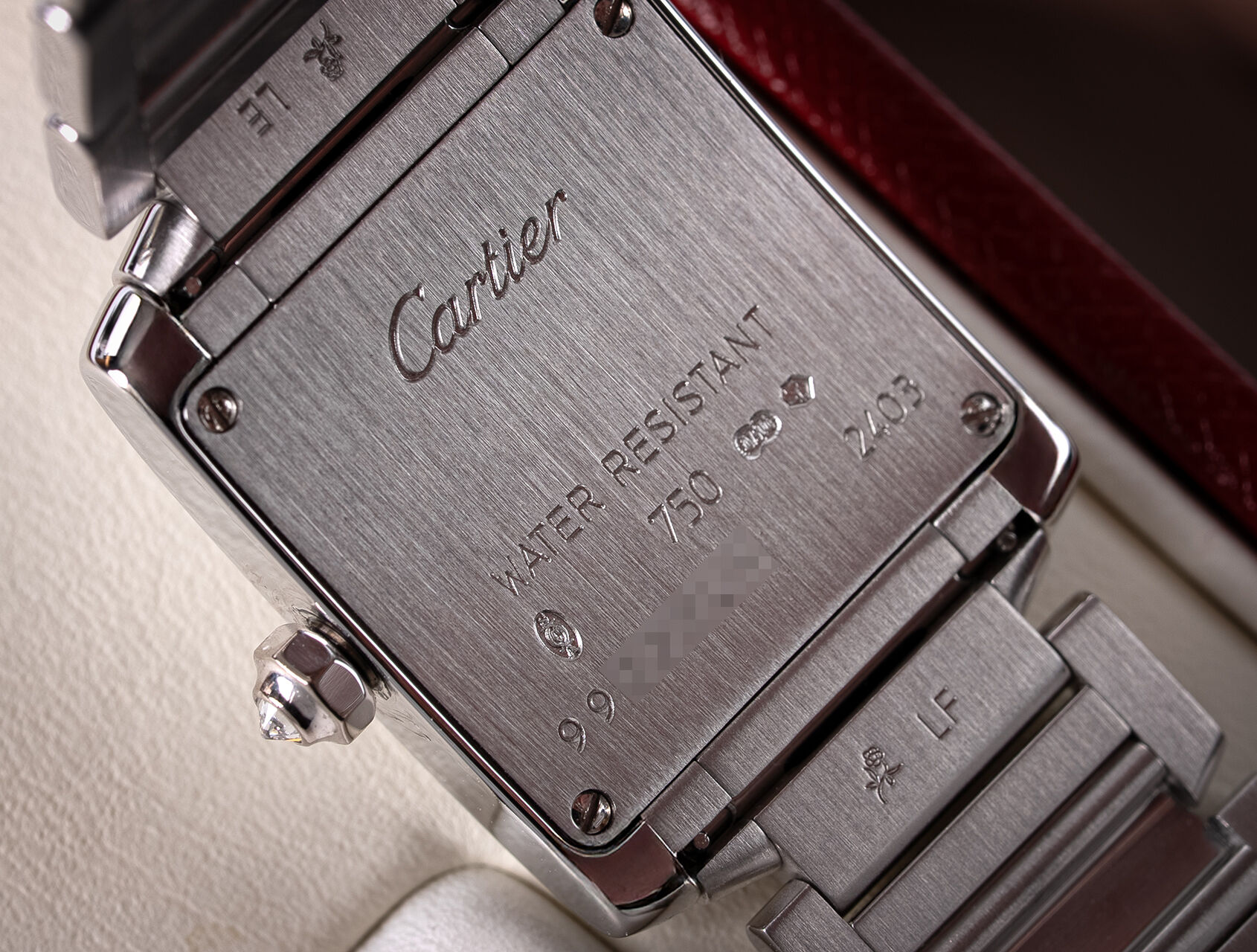 ref 2403 | 2403 - White Gold | Cartier Tank Française