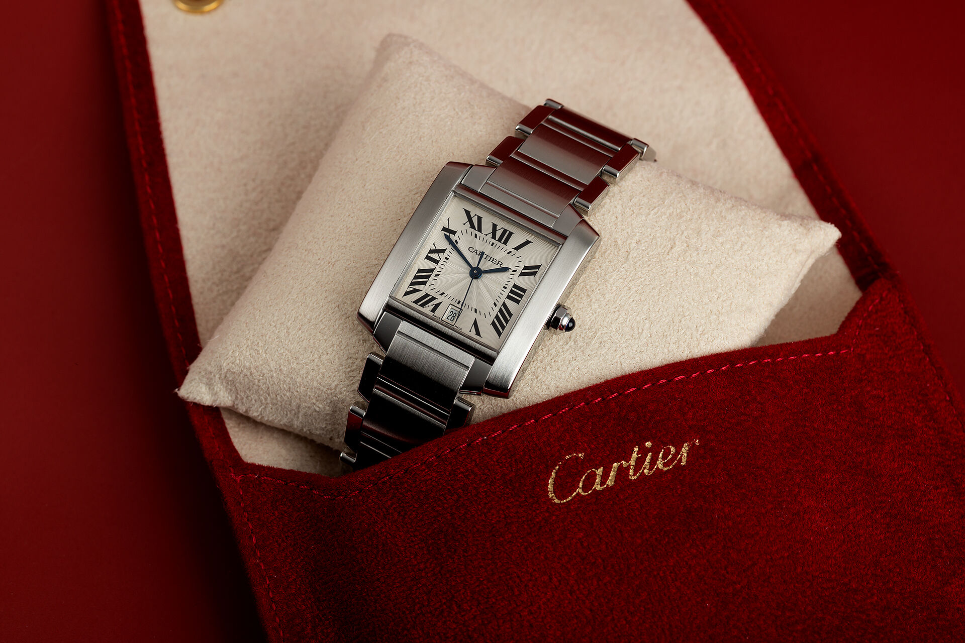 ref 2302 | 'Large Model' | Cartier Tank Française