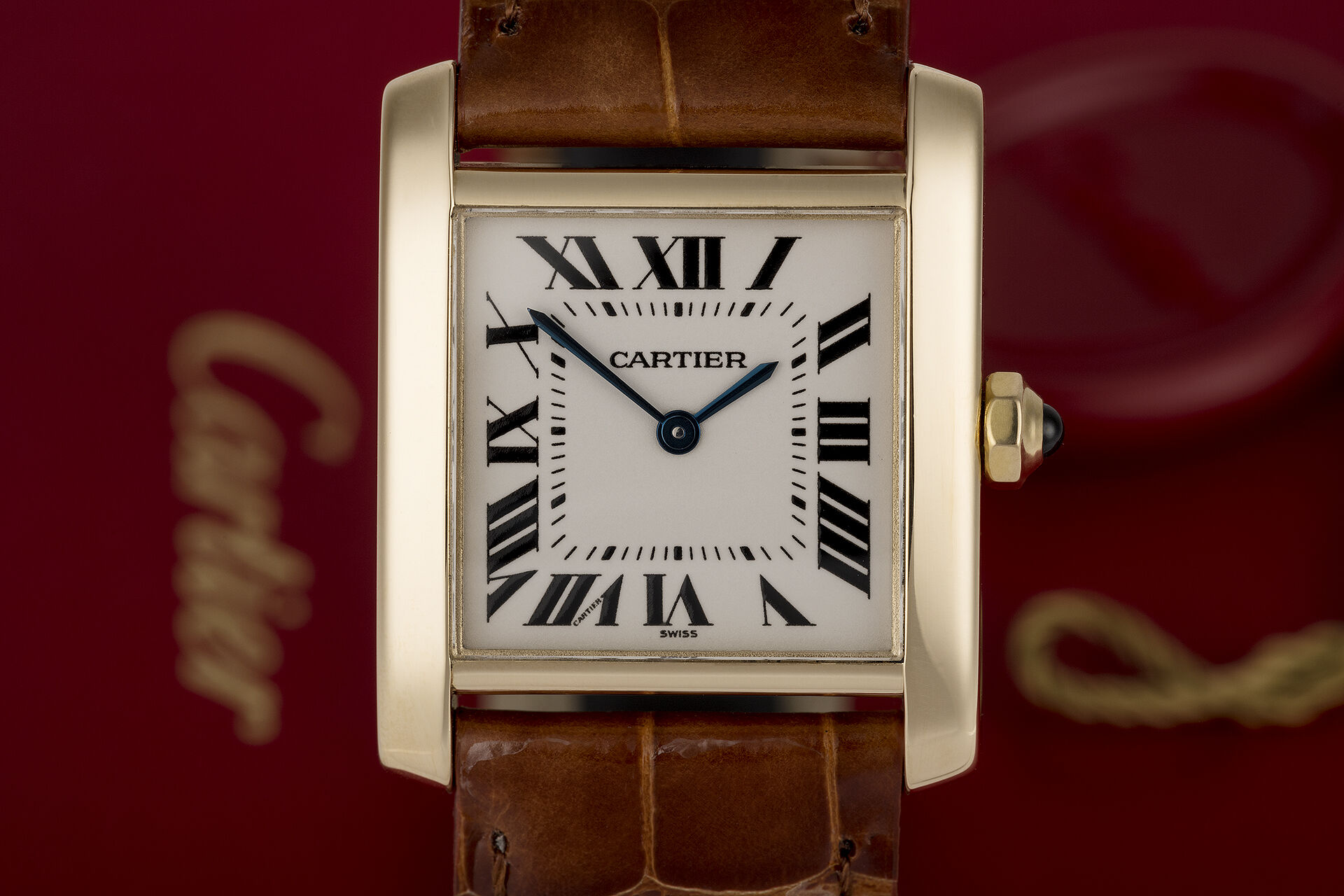 ref 1821 | Box & Certificate | Cartier Tank Française