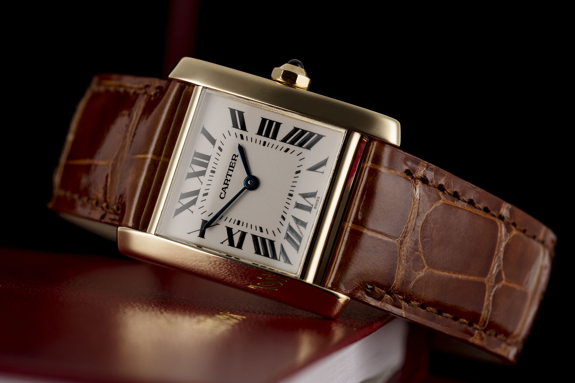 ref 1821 | Box & Certificate | Cartier Tank Française