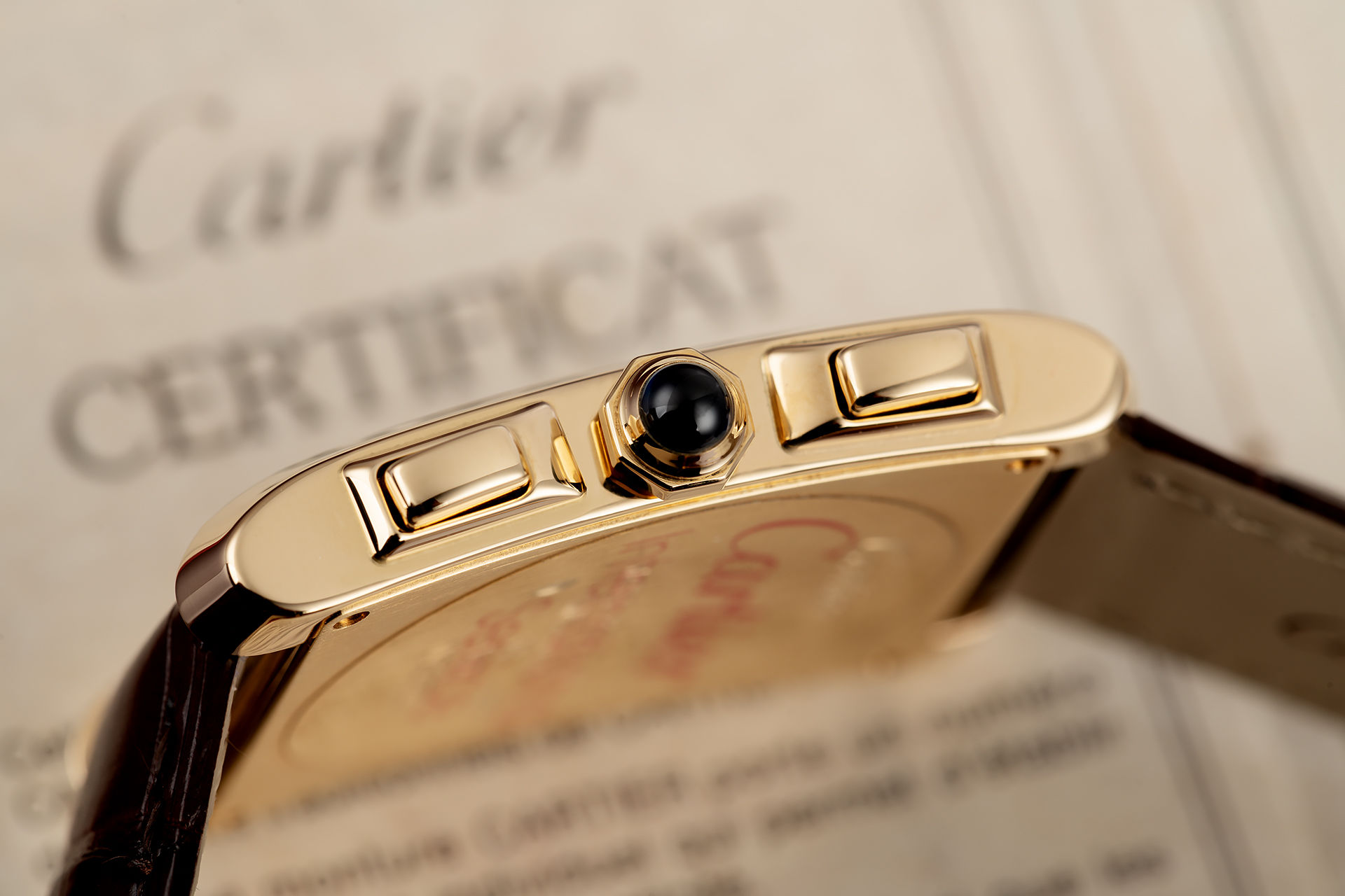  | 'Box & Certificate' | Cartier Tank Française