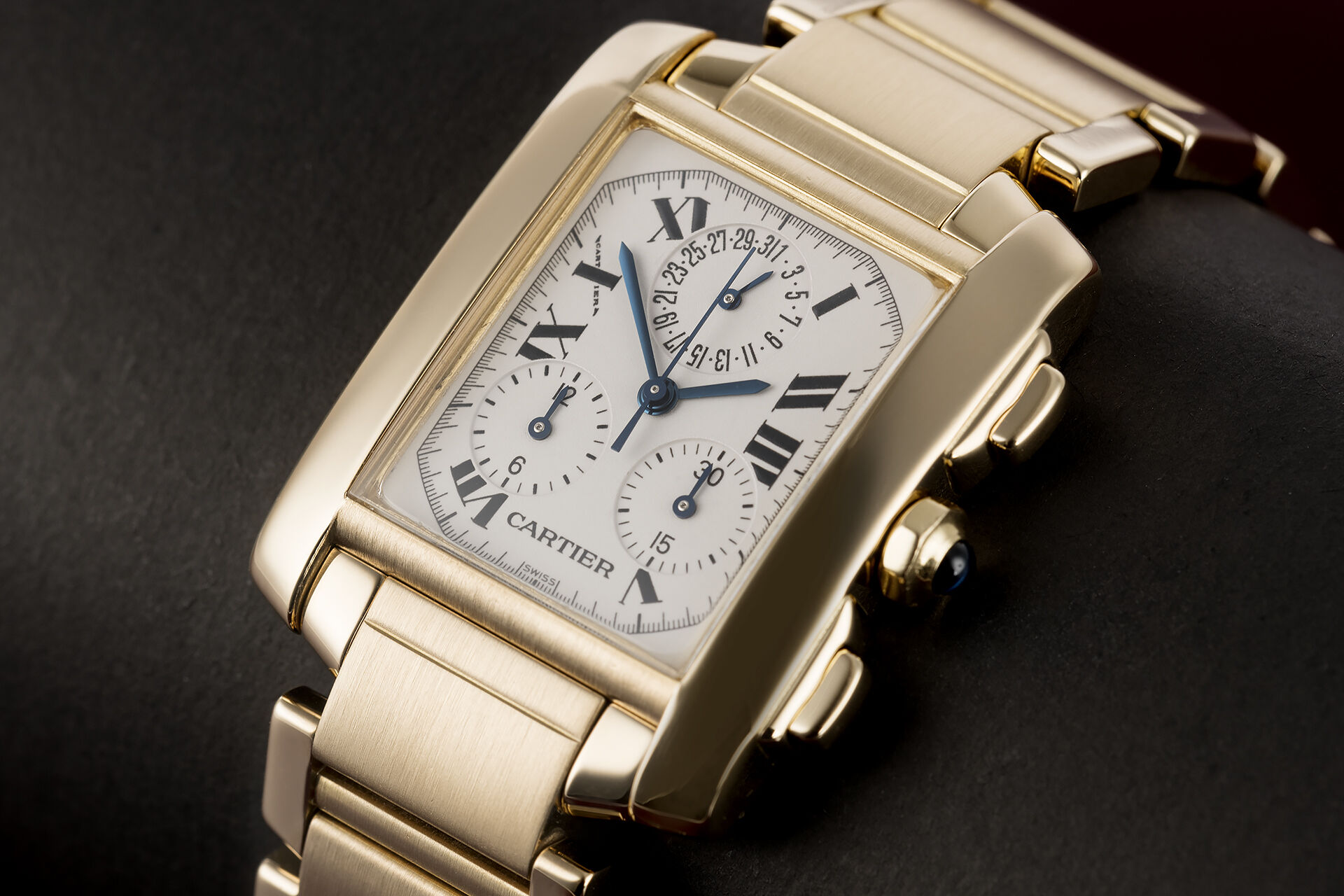 ref W50005R2 | 'Perpetual Calendar' | Cartier Tank Française