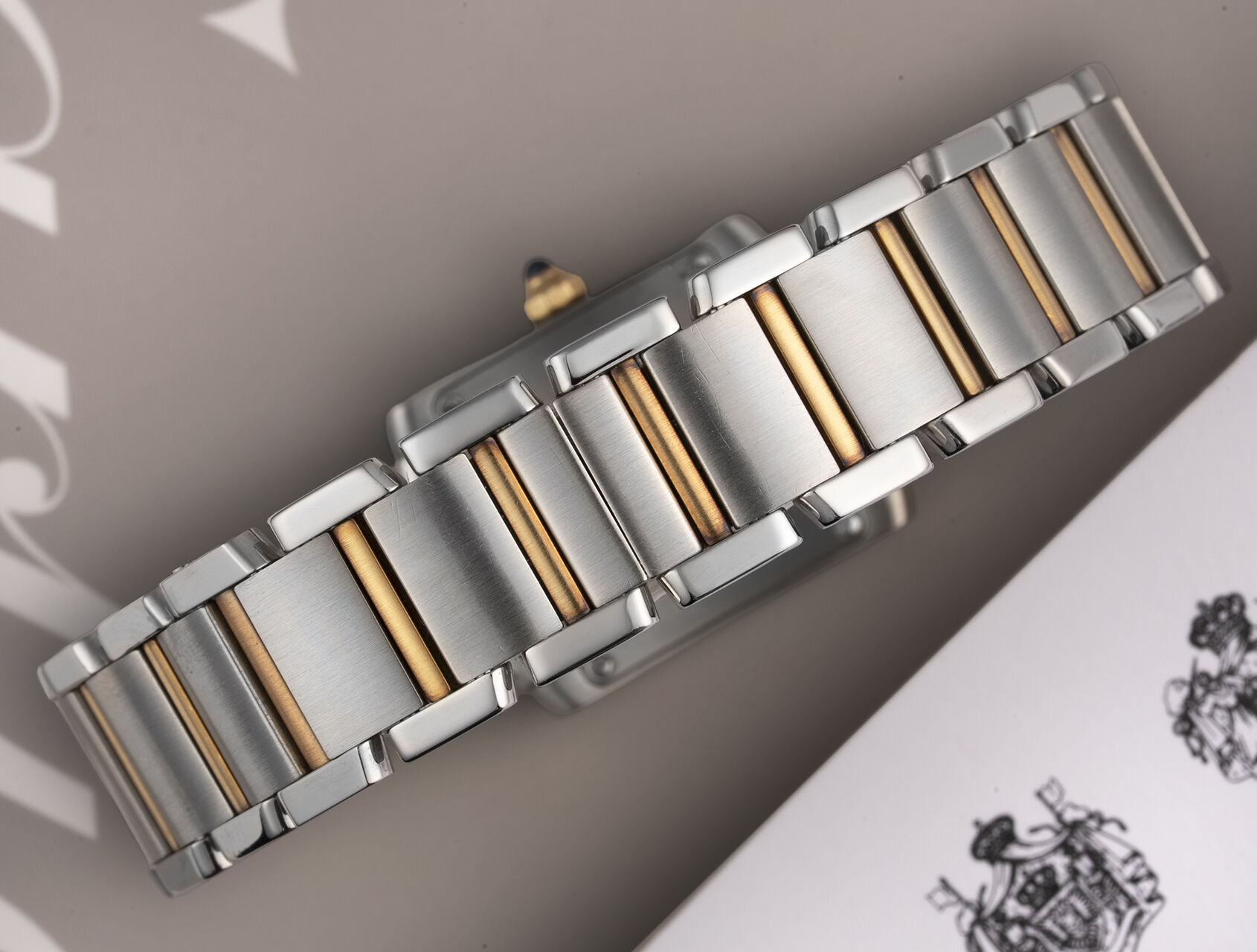 ref W51007Q4 | Tank Française | Cartier Tank Française