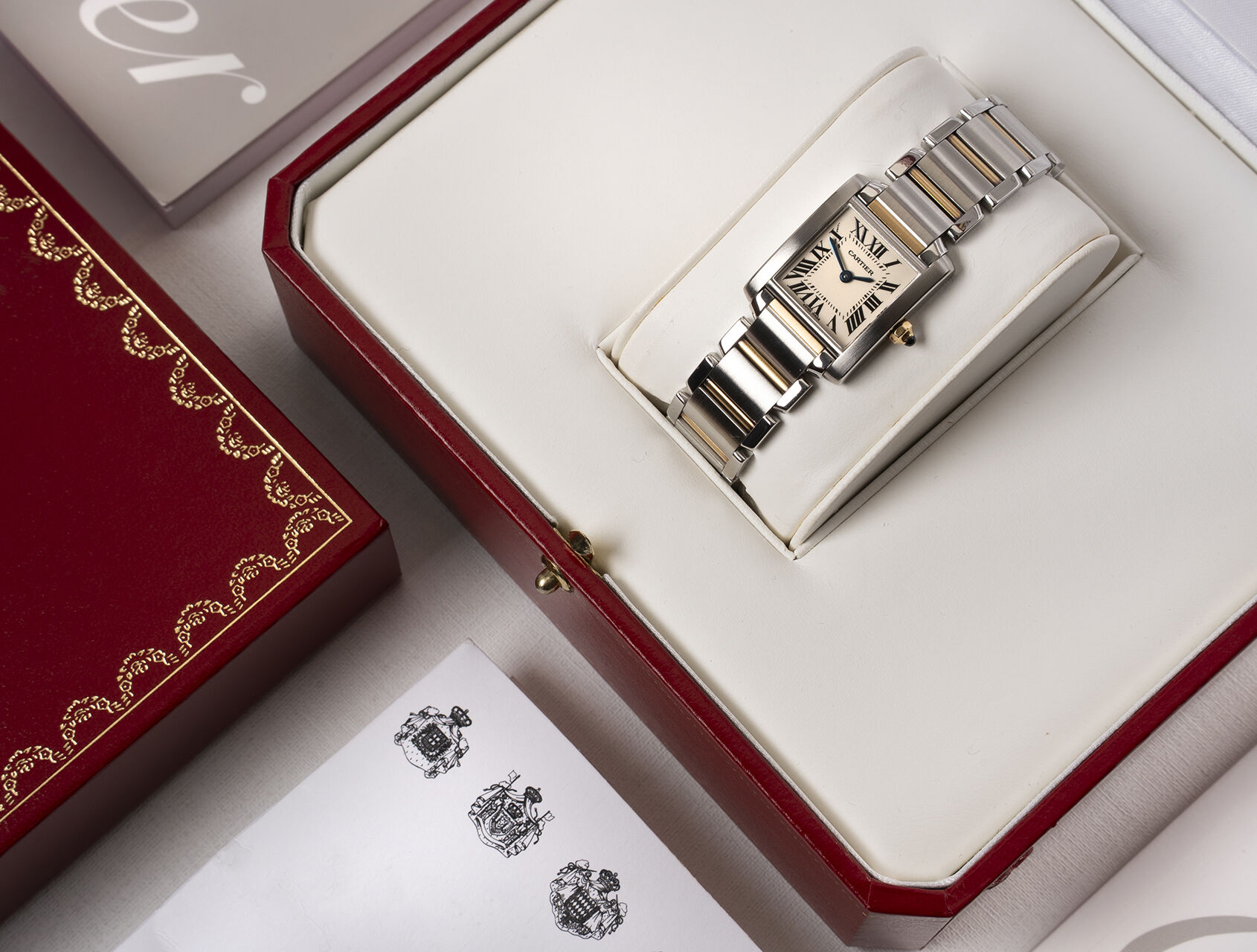 ref W51007Q4 | Tank Française | Cartier Tank Française