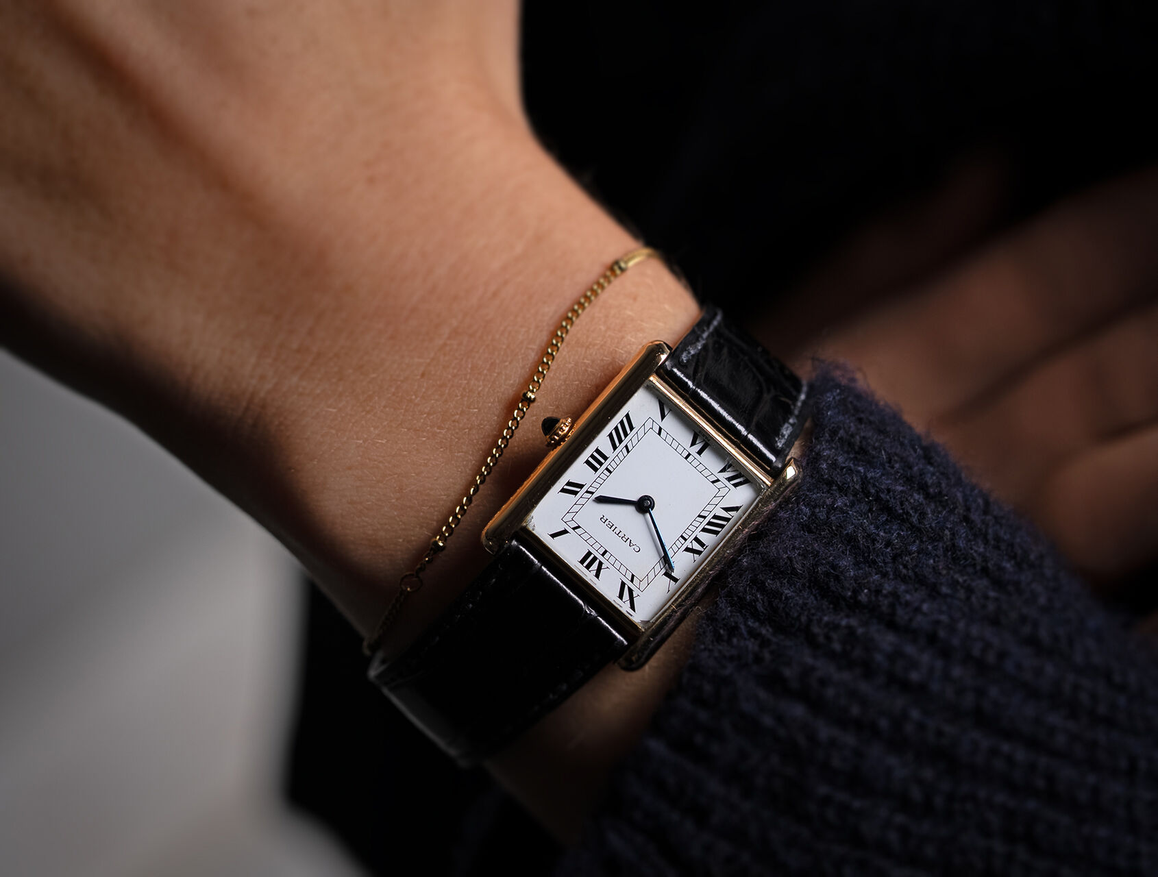ref 17011 | 17011 - Gold Jumbo | Cartier Tank Louis