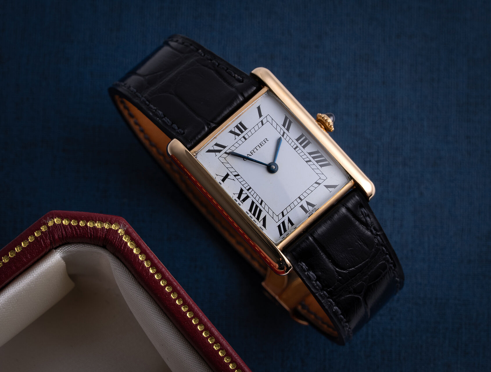 ref 17011 | 17011 - Gold Jumbo | Cartier Tank Louis