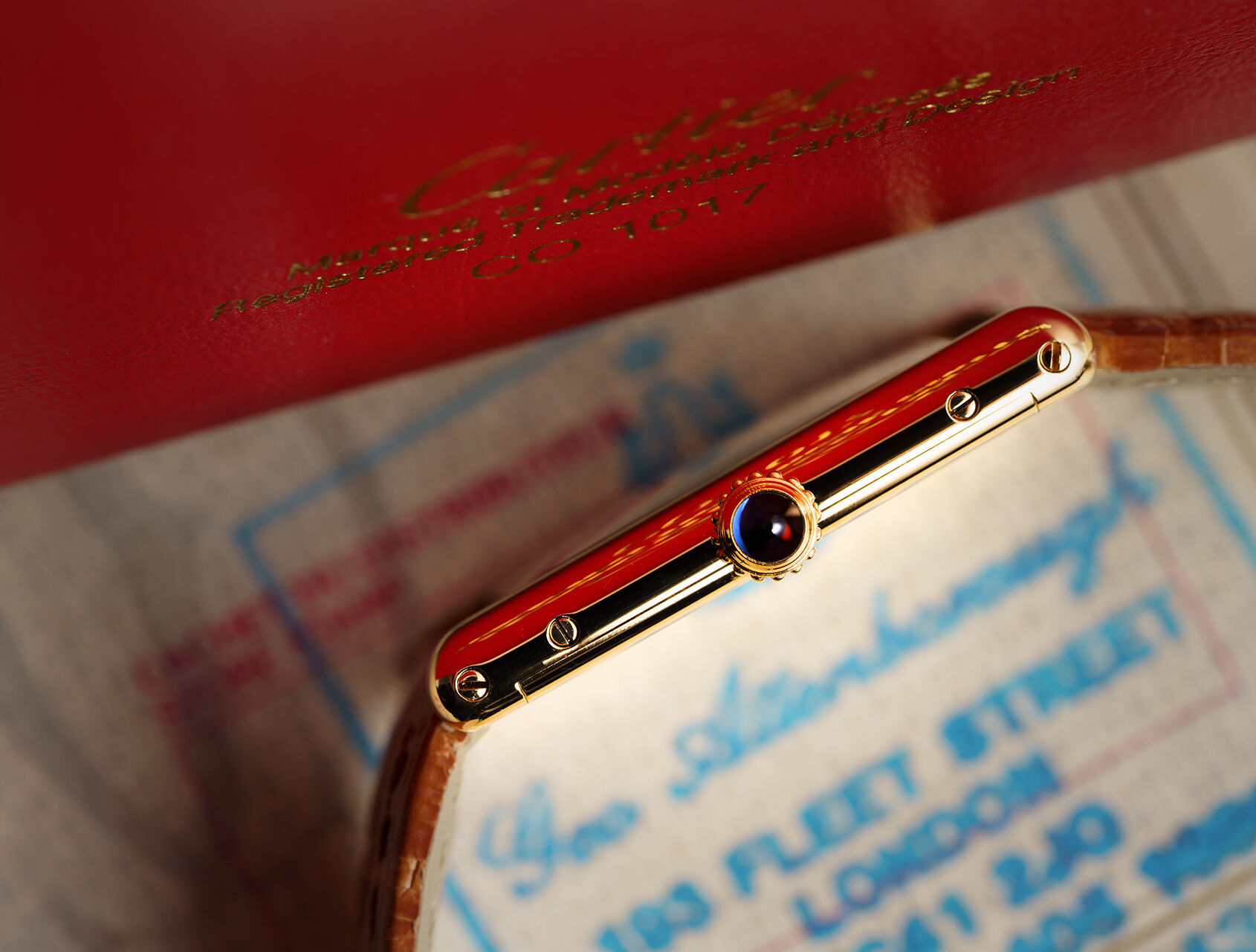  | Box & Certificate  | Cartier Tank Mechanique