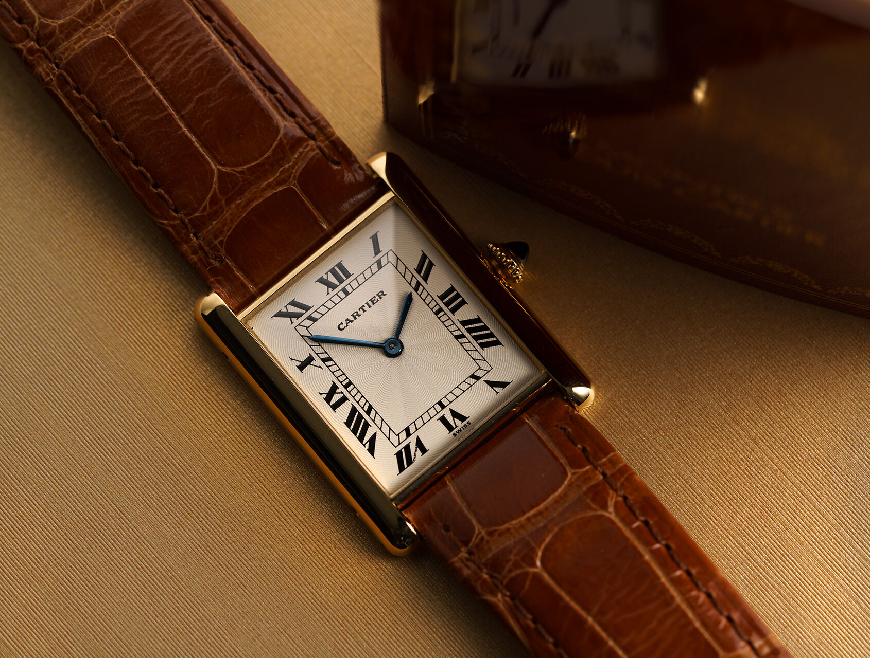  | Box & Certificate  | Cartier Tank Mechanique