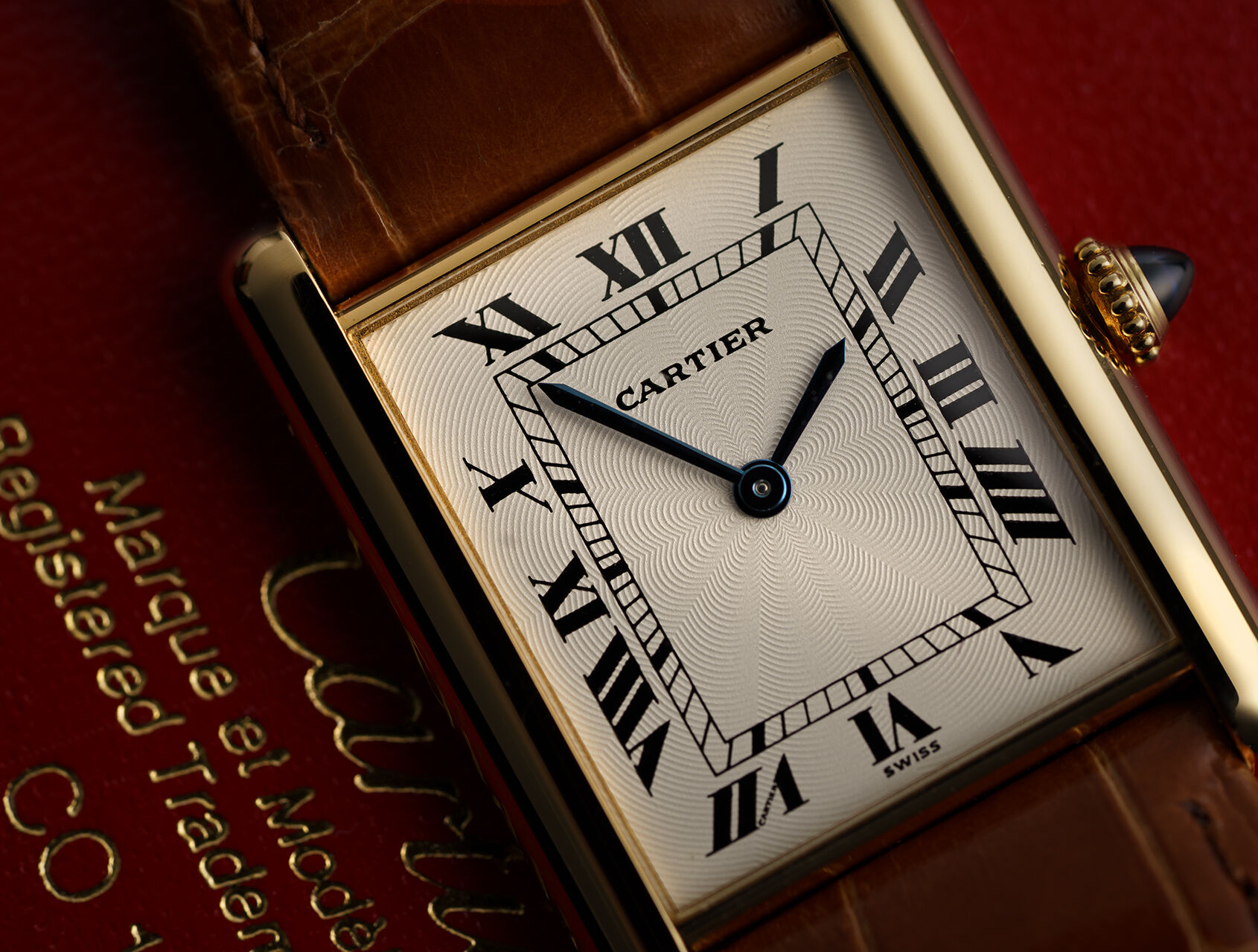  | Box & Certificate  | Cartier Tank Mechanique