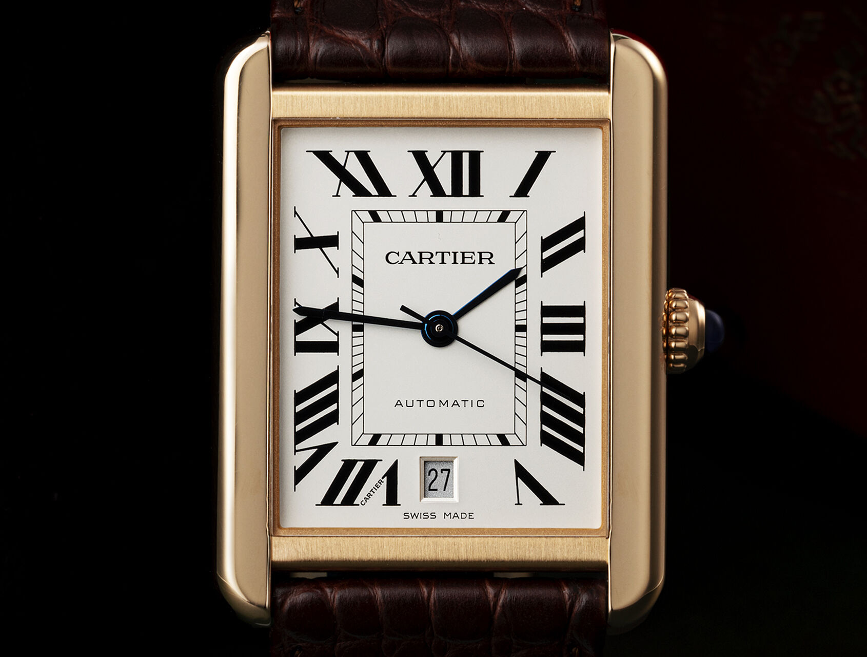  | 18ct Rose Gold | Cartier Tank Solo